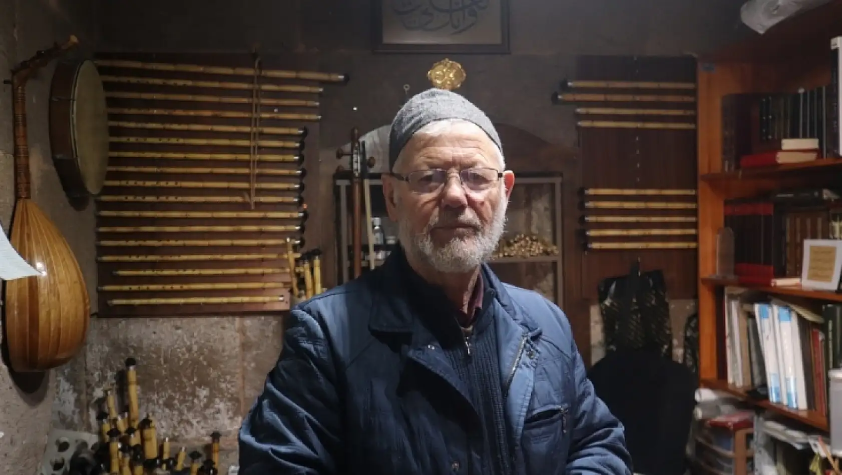 Mevlana'nın beyitiyle başladı, 40 yıldır ney üflüyor
