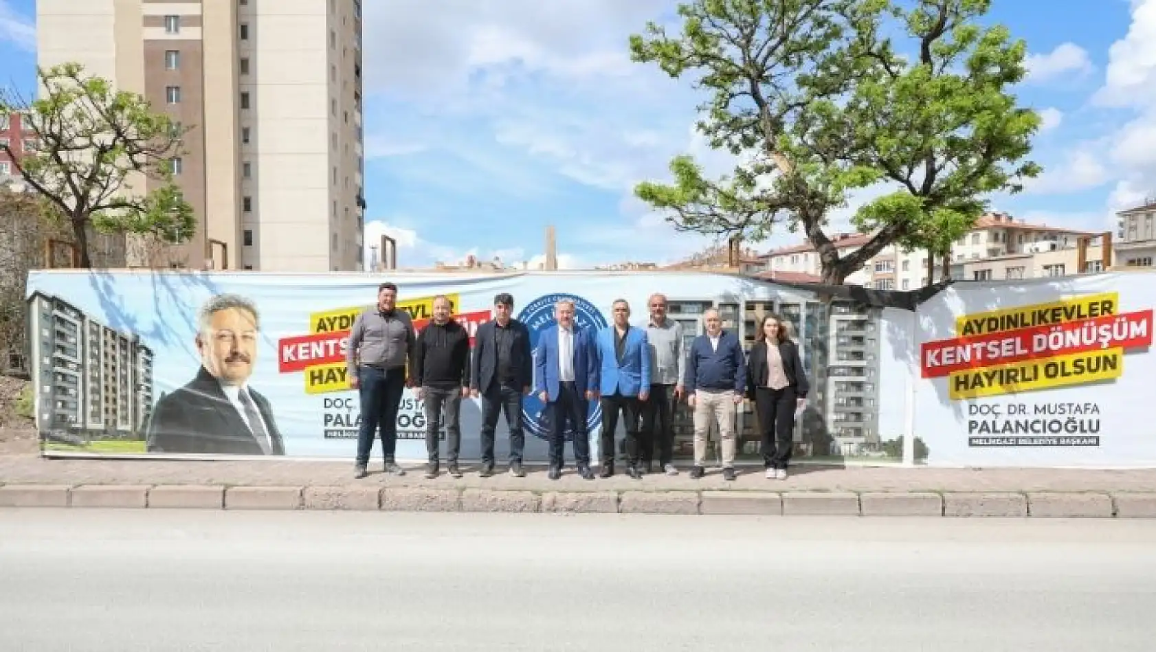 Melikgazi Belediyesi'nde kentsel dönüşüm atağı! İlk kazma vuruldu