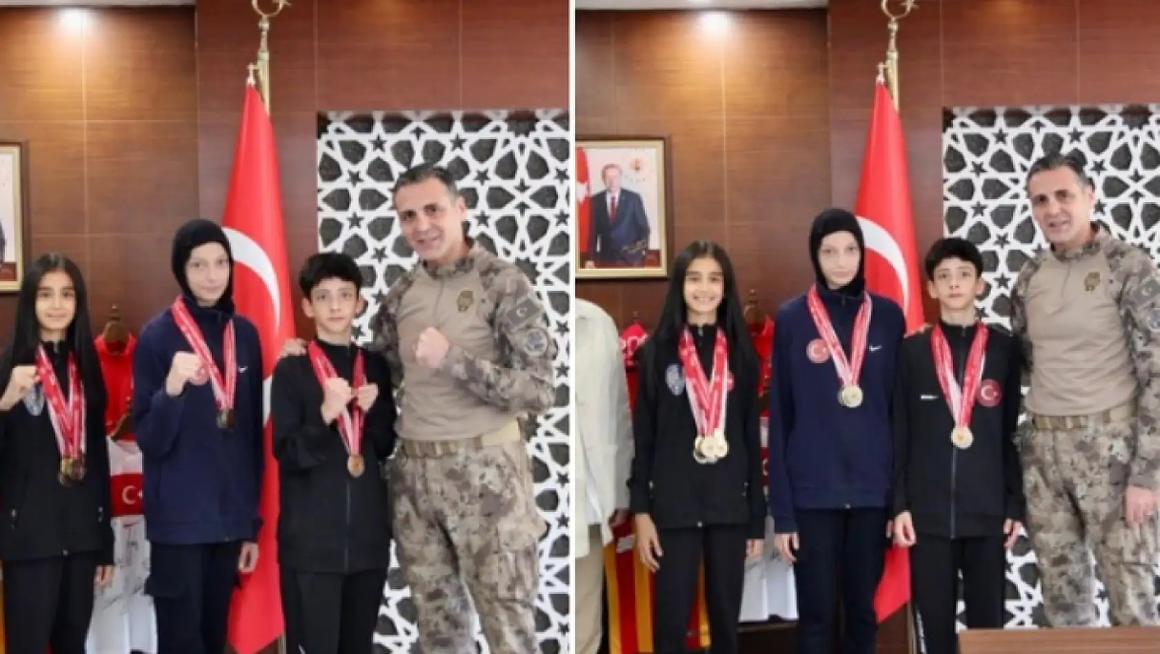 Kayseri'de sosyal medya gündemi: Sporcular, şehit aileleri ve siyasi ziyaretler