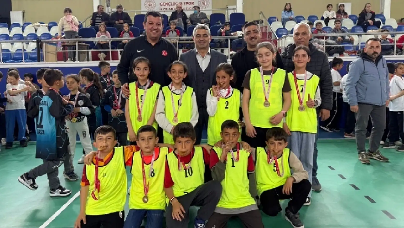 Tomarza'da Çocuk Oyunları Final müsabakaları tamamlandı