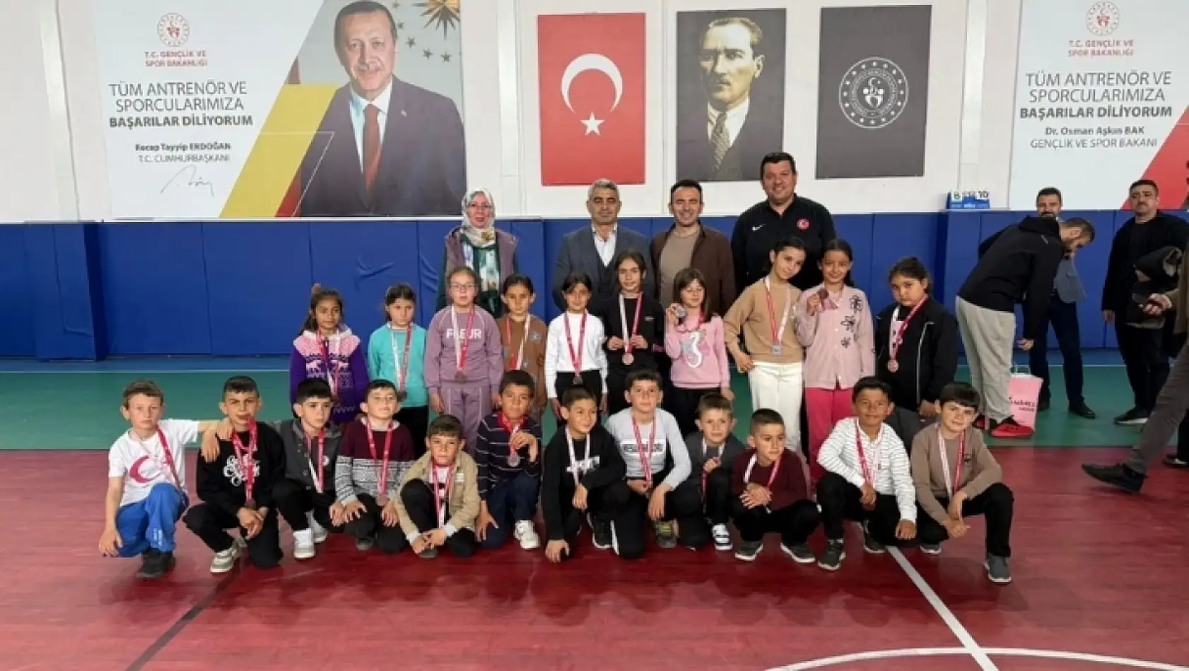Tomarza'da Çocuk Oyunları Final müsabakaları tamamlandı