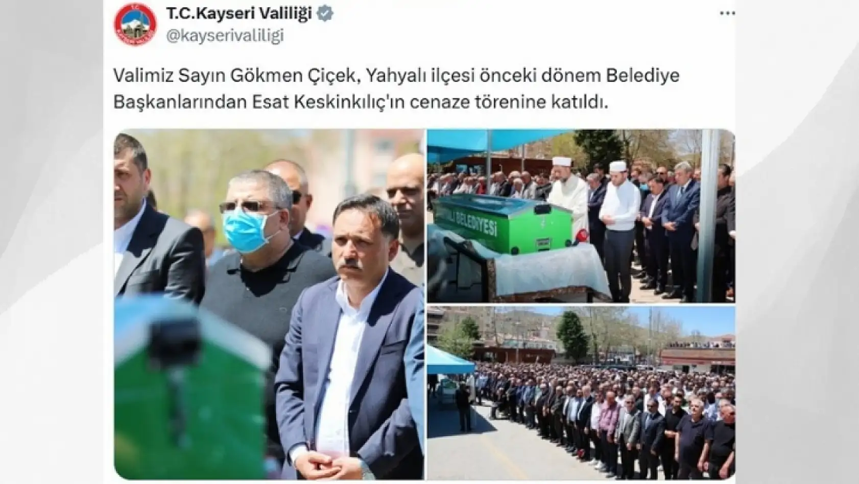Kayseri'nin sosyal medya gündeminde bugün neler konuşuldu?