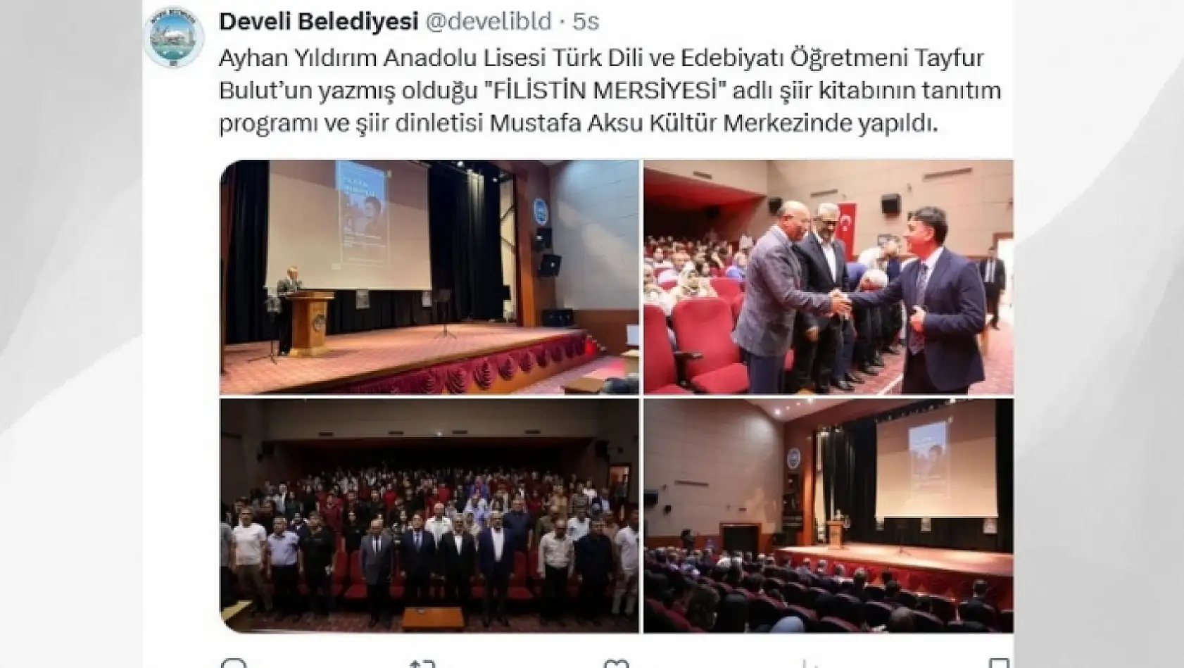 Kayseri'nin sosyal medya gündeminde bugün neler konuşuldu?