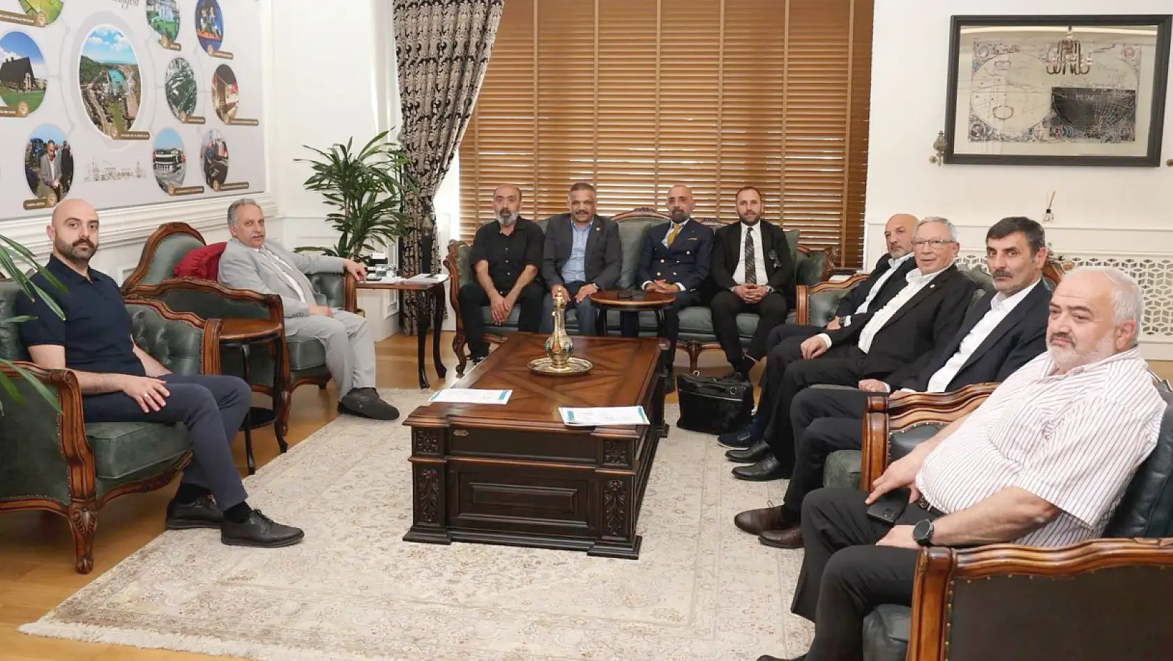 Kayseri'de üst düzey görüşmeler yapıldı - Avrupa ile ticaret köprüsü kuruluyor!