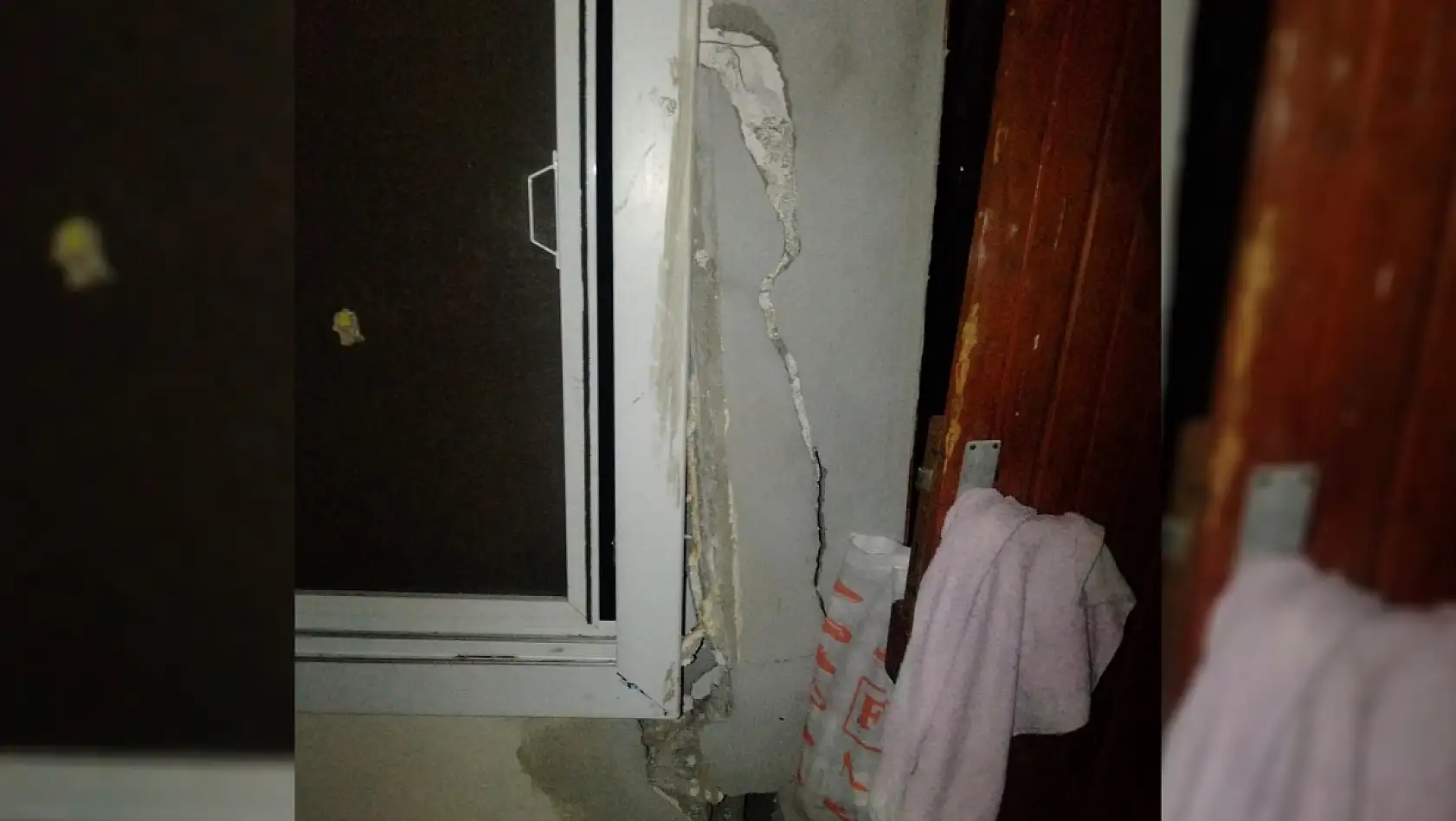 Depremde 6 ev hasar gördü!