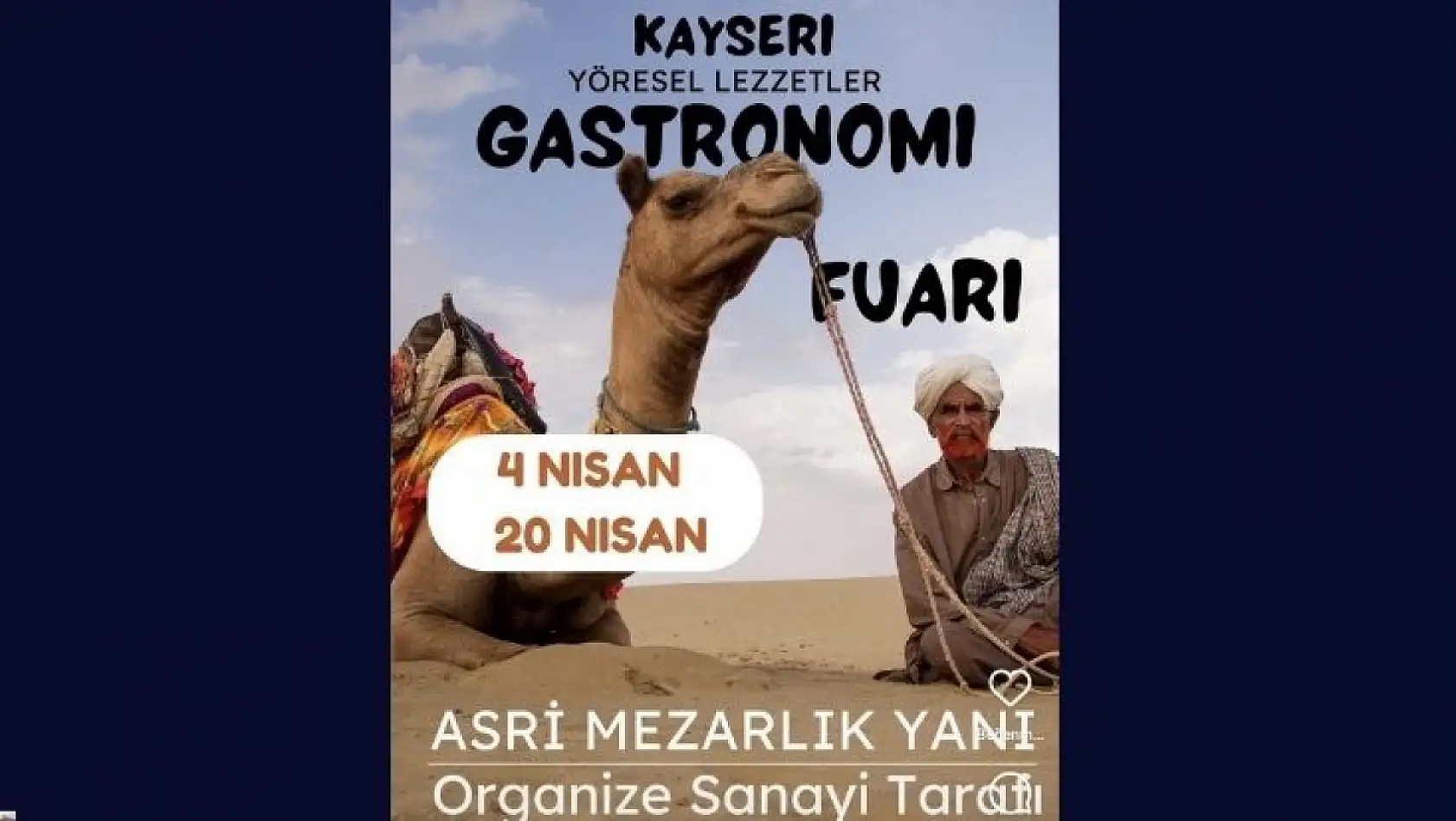 Kayseri'de ücretsiz lezzet şöleni: Yöresel gastronomi fuarı başlıyor!