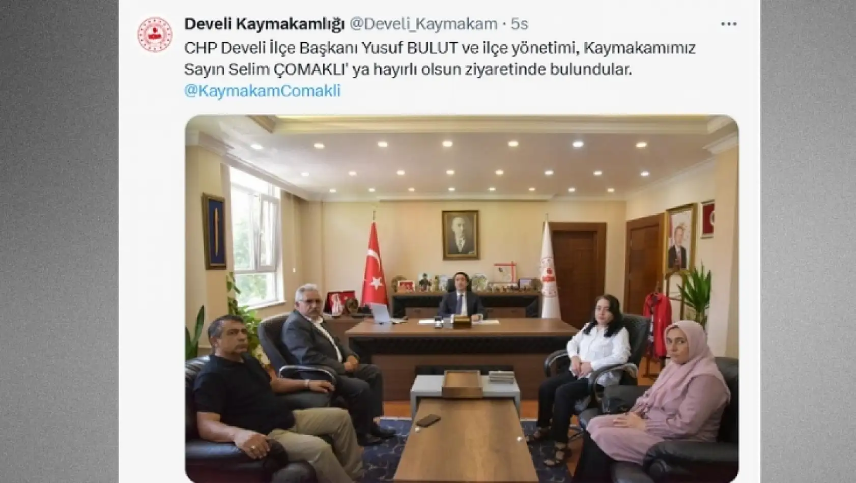 Sosyal medyada Kayseri rüzgarı: Yerel yöneticilerden peş peşe paylaşımlar