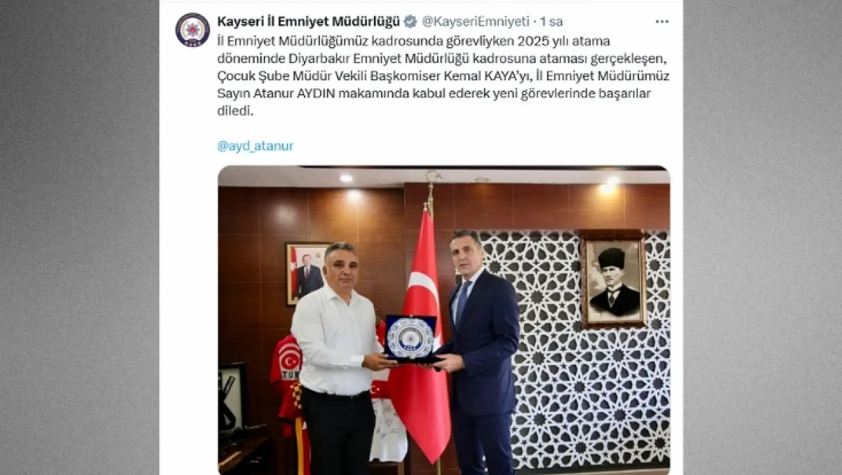 Sosyal medyada Kayseri rüzgarı: Yerel yöneticilerden peş peşe paylaşımlar