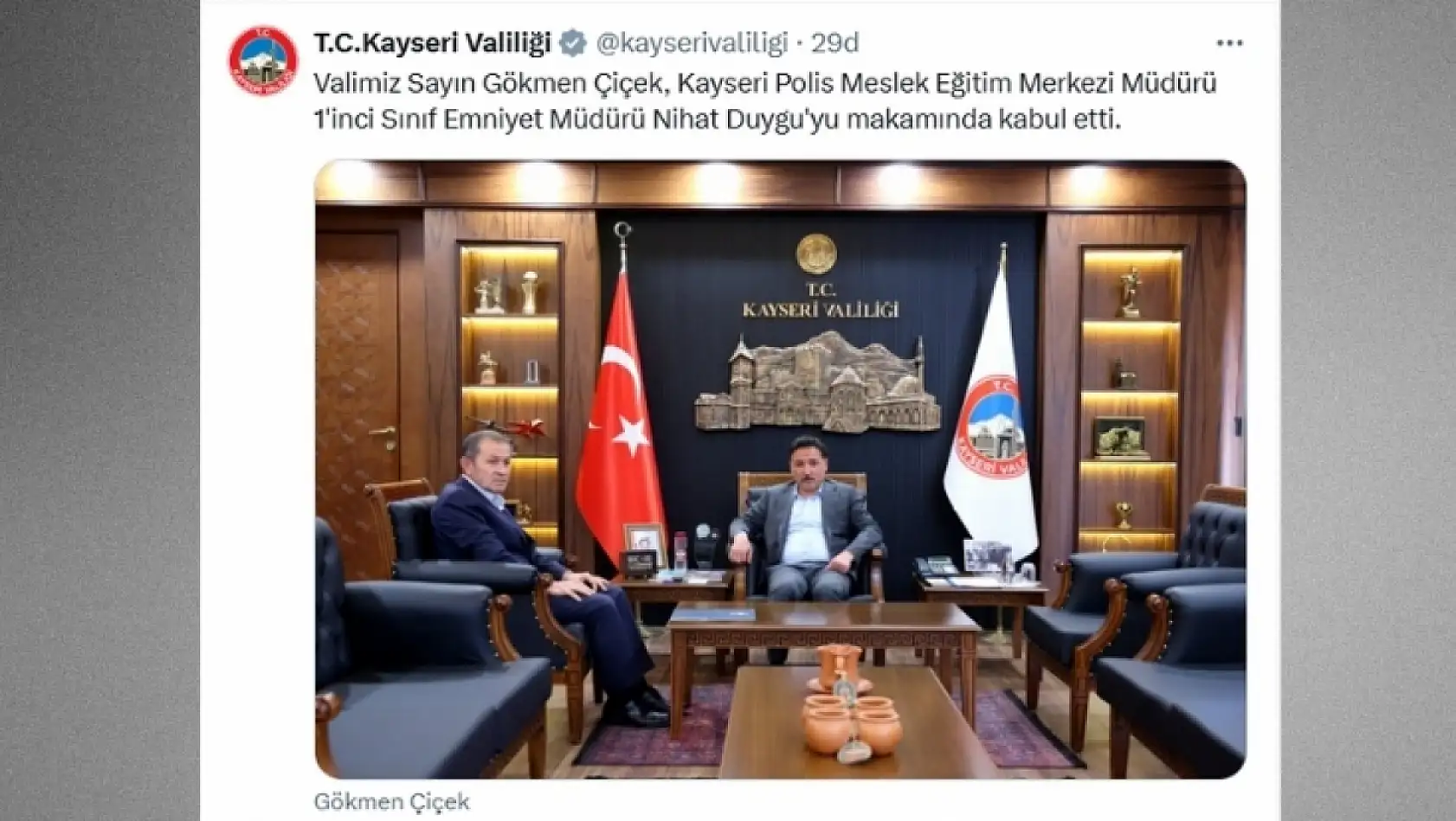 Sosyal medyada Kayseri rüzgarı: Yerel yöneticilerden peş peşe paylaşımlar