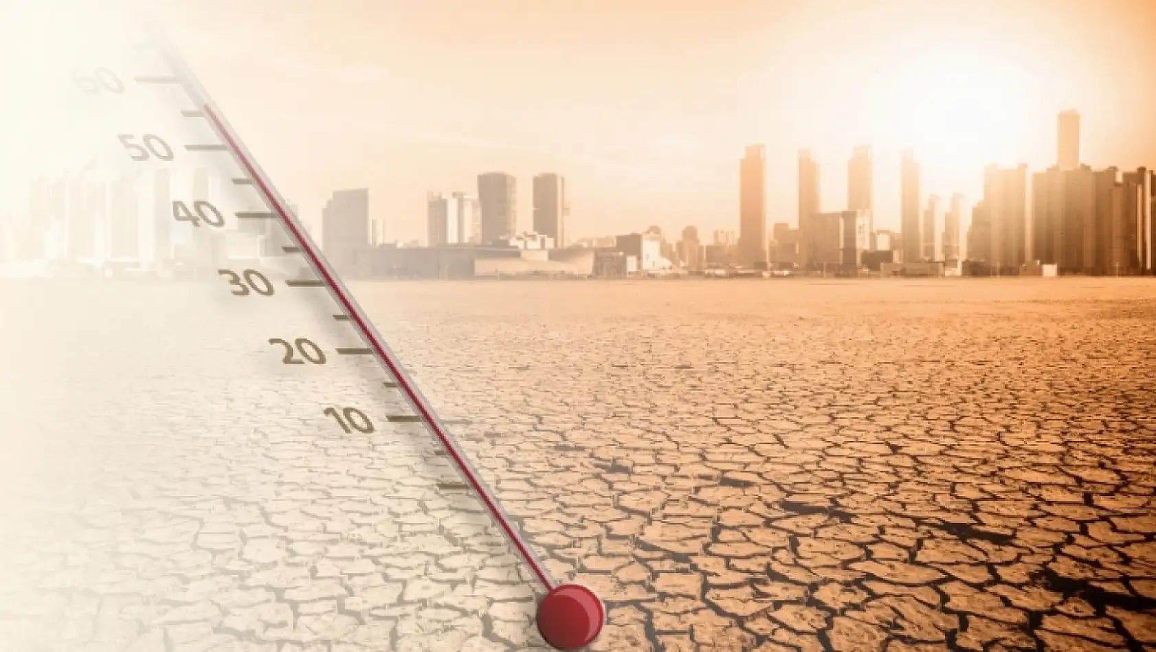 Kayseri kavruluyor: 'İkiz ısı kubbesi' etkisi kentin üzerinde!