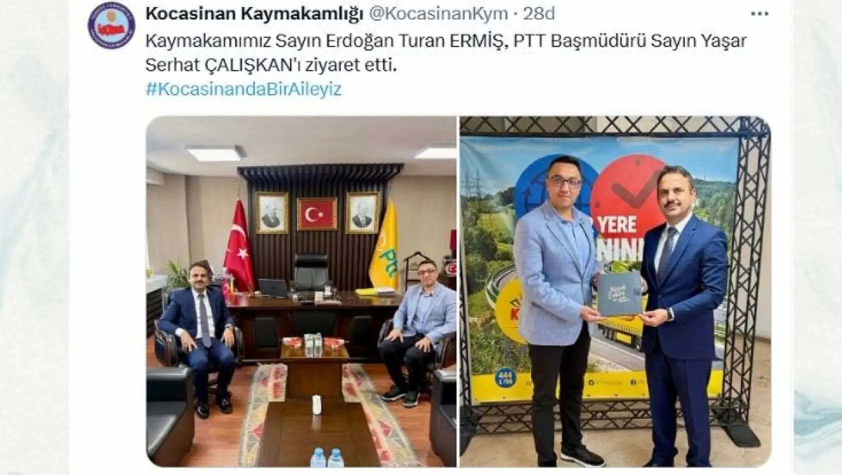 Kayseri sosyal medyadan kısa kısa - 22 Ağustos