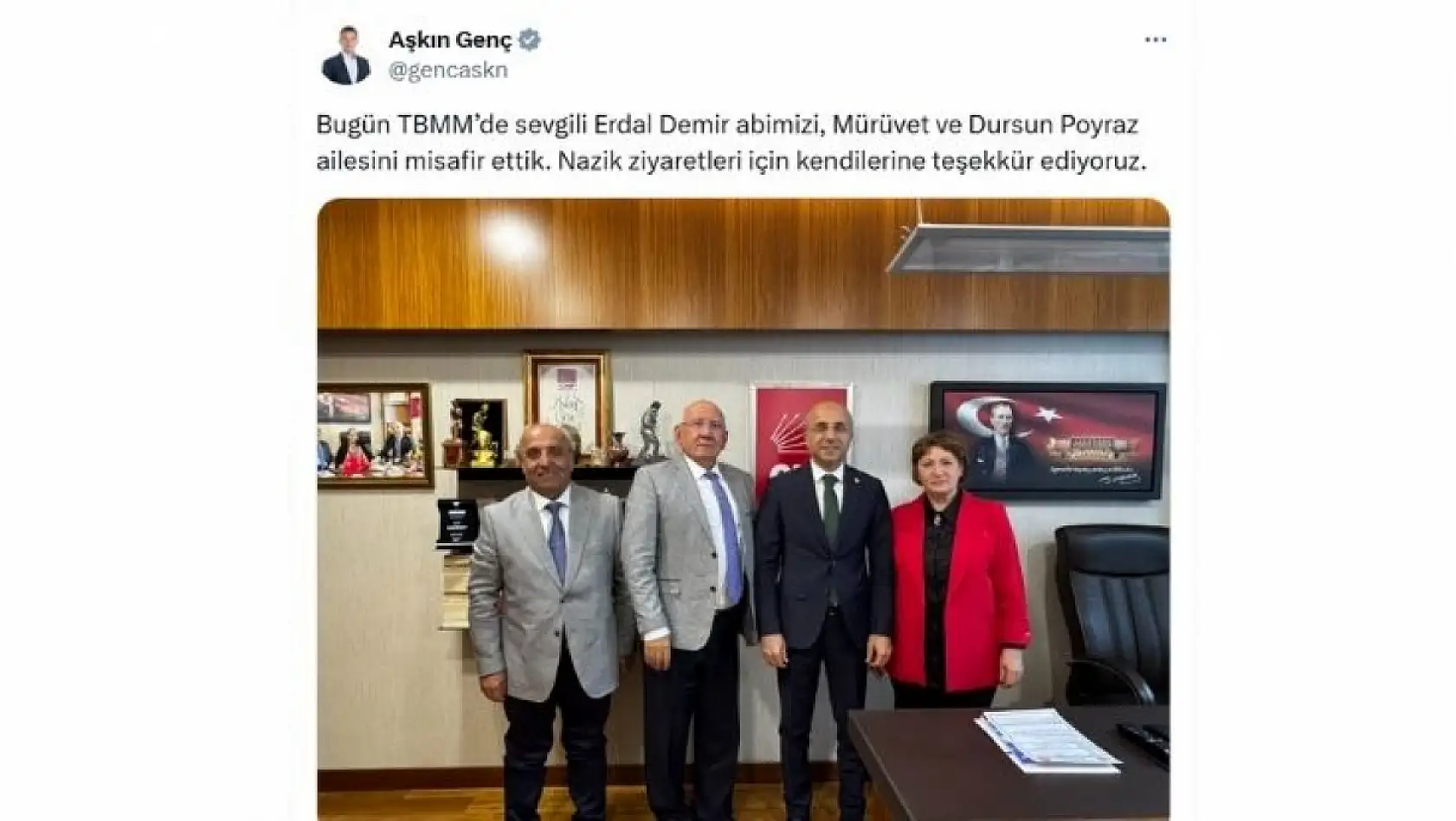 Kayseri'de 14 Mayıs Çarşamba günü sosyal medya hesaplarında neler paylaşıldı?