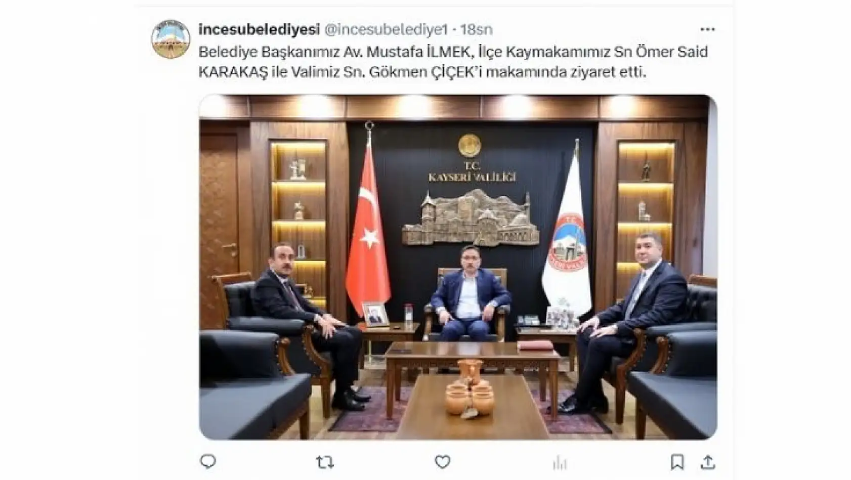 Kayseri'de sosyal medyada günün öne çıkanları... ( 10 Nisan)