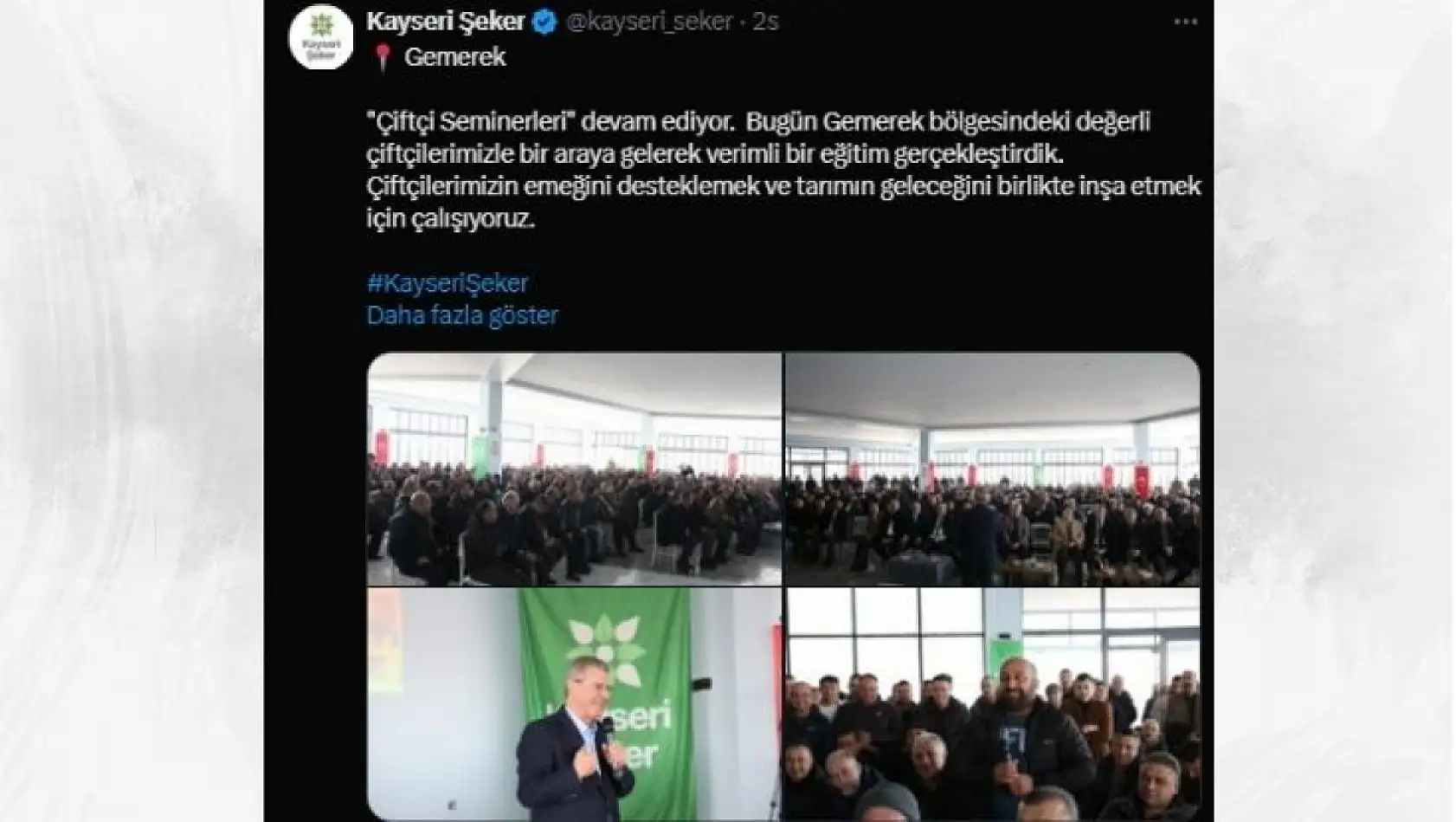 Kayseri'de sosyal medyada öne çıkanlar: Şehit, ziyaretler, seminer...
