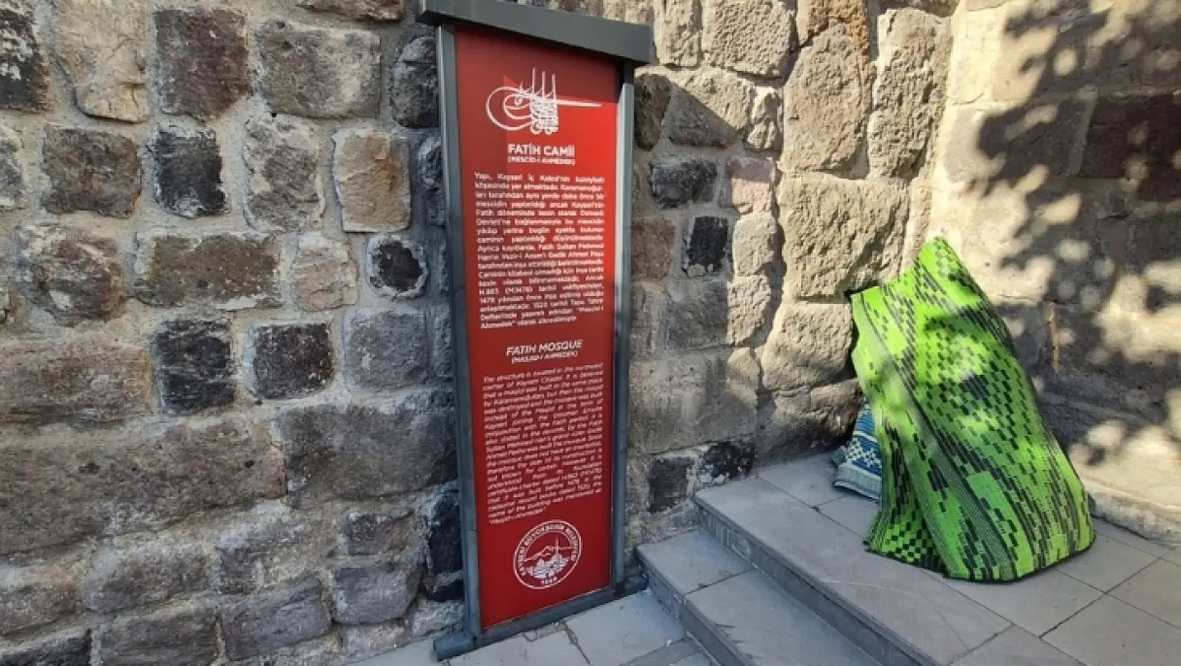 Kayseri'nin ortasında Fatih Sultan Mehmet'in eseri!