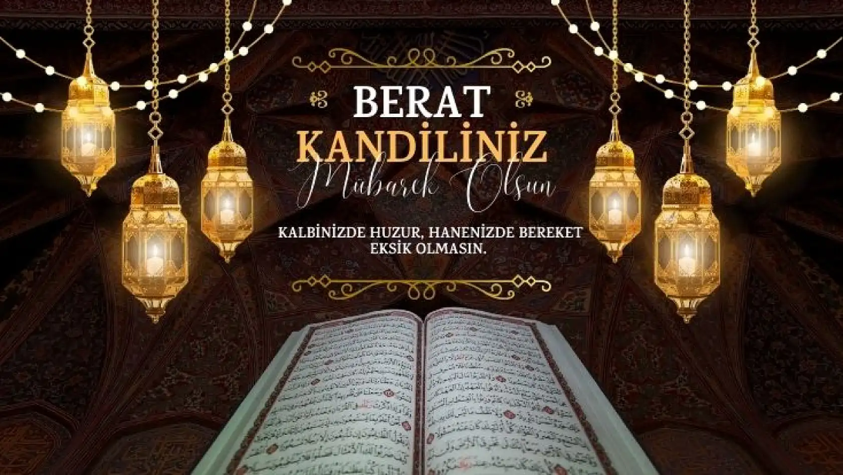 Sevdiklerinize gönderebileceğiniz resimli Berat Kandili mesajları!