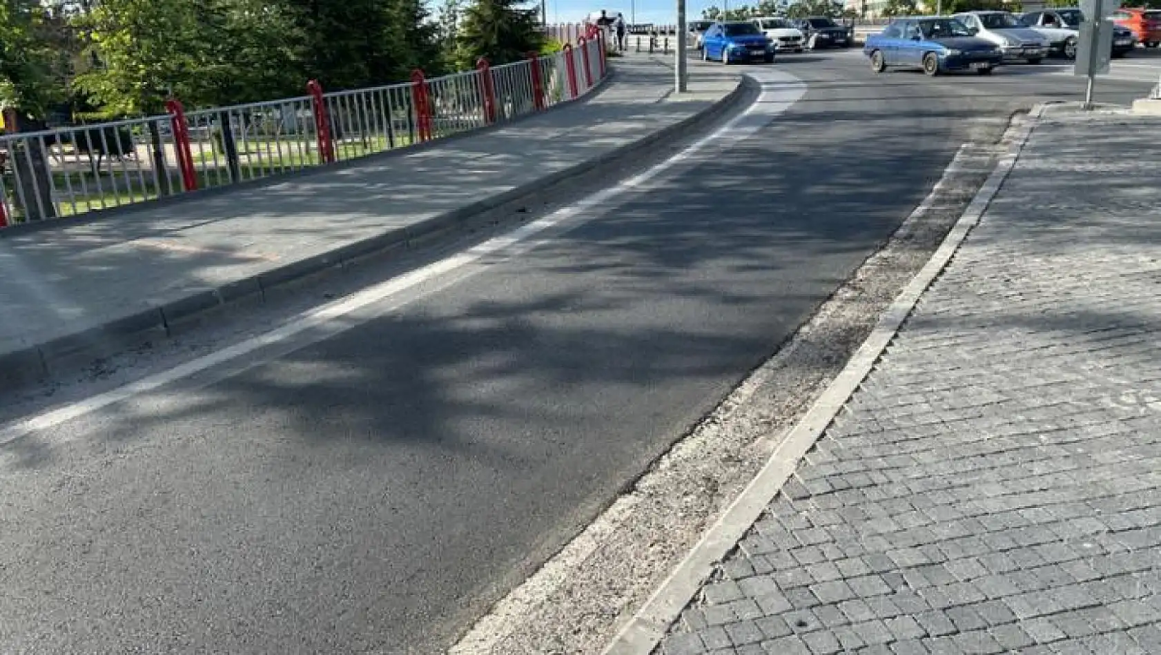 Sümer Üst Geçidi'ne Büyükşehir Belediyesi'nden jet müdahale: Vatandaşlar takdir etti!