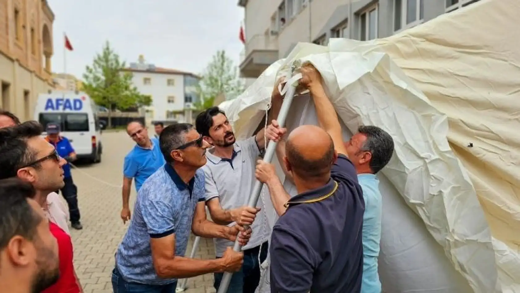 Afetlere hazır Yahyalı: AKUB ekibi göreve başladı!