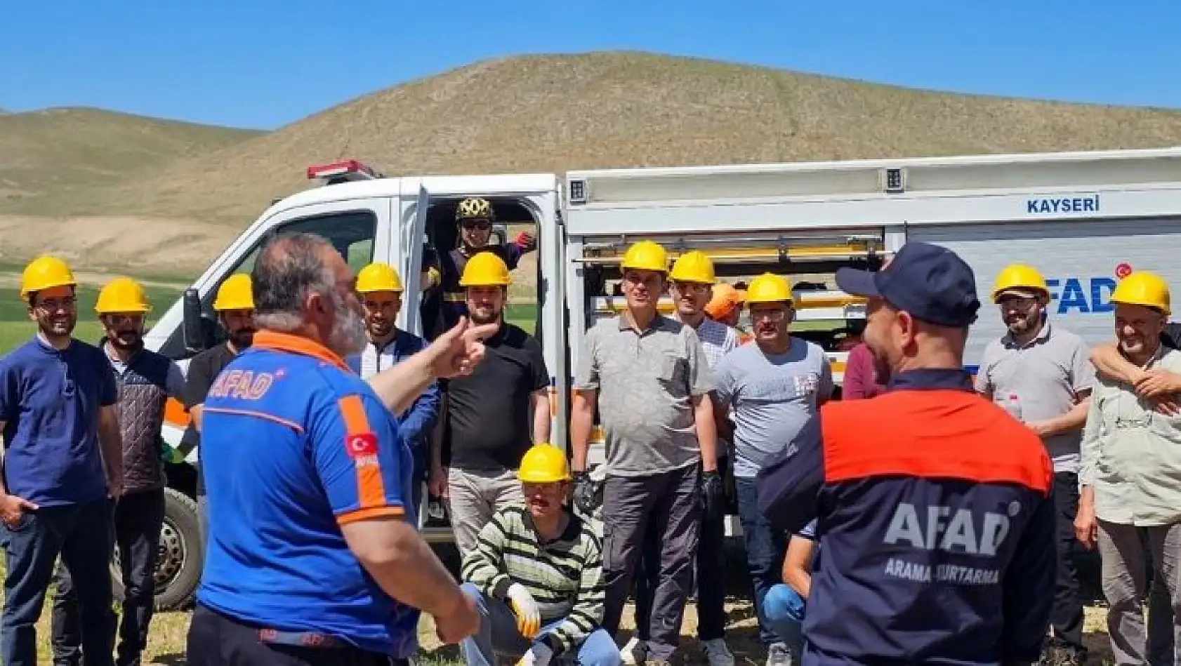 Afetlere hazır Yahyalı: AKUB ekibi göreve başladı!