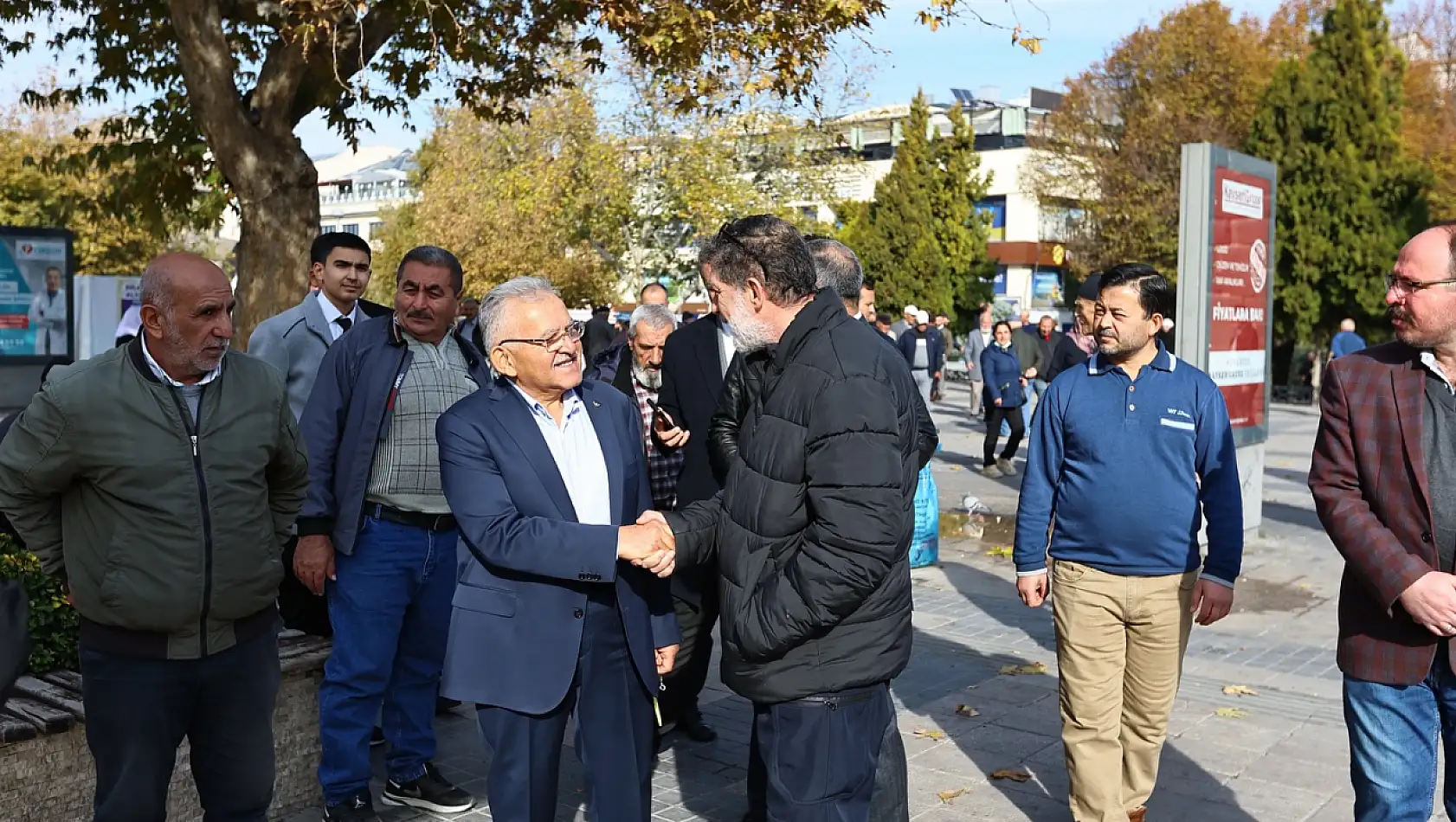 Başkan Büyükkılıç'tan esnaf ziyareti: Yoğun ilgiyle karşılaştı!