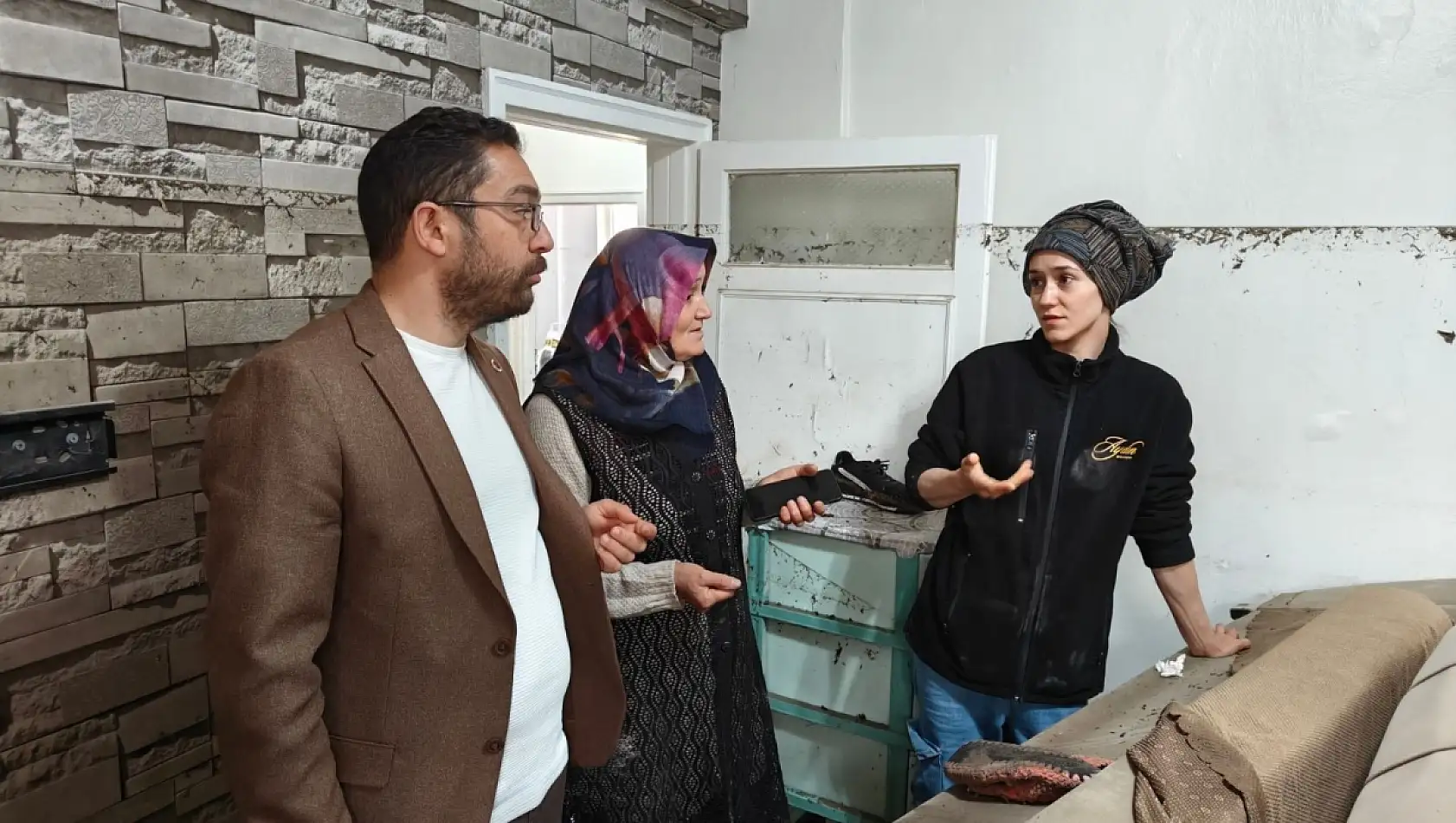 Kayseri'de sel mağduru vatandaş: Canımızı zor kurtardık!