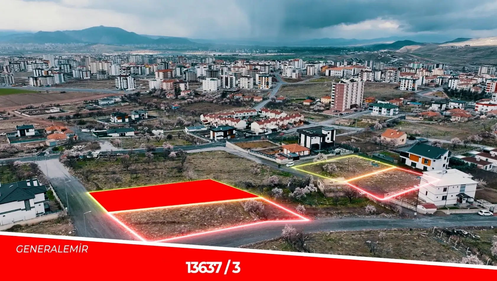 Kayseri'de yatırım fırsatı! 15 arsa satışa çıkıyor, ödeme şartları dikkat çekti