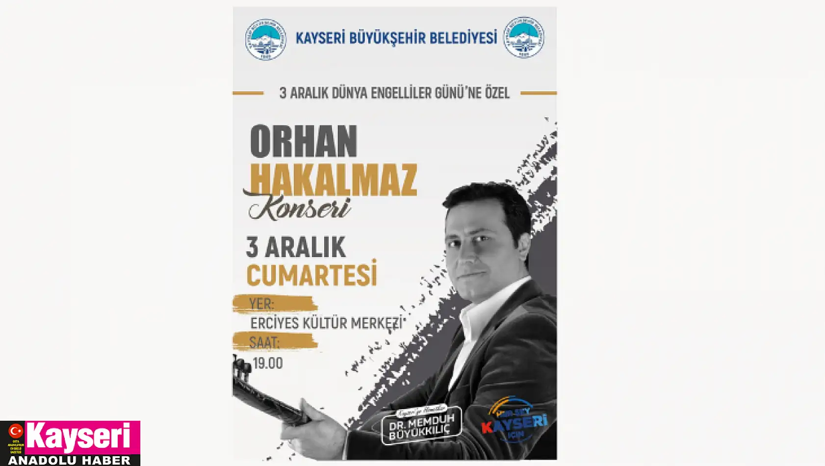 3 Aralık Dünya Engelliler gününe özel konser