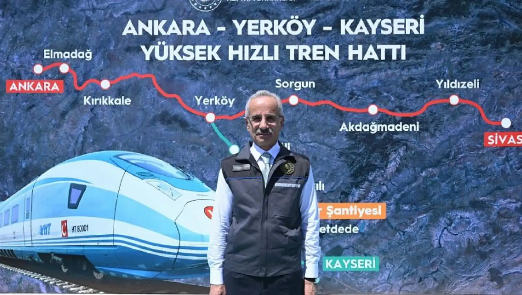 Bakandan müjde! Kayseri-Aksaray-Konya-Antalya hızlı tren hattı geliyor!