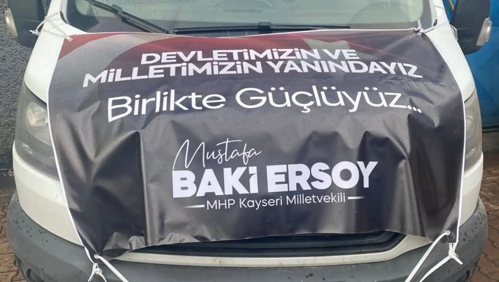 Baki Ersoy'dan ihtiyaç sahiplerine destek