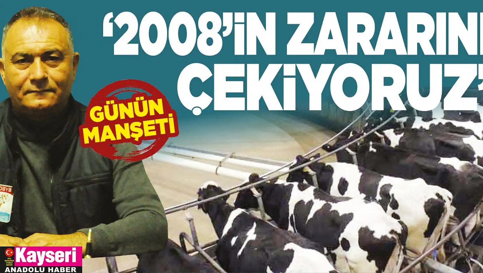 Başkan Günay Çakı: '2008'in zararını çekiyoruz'