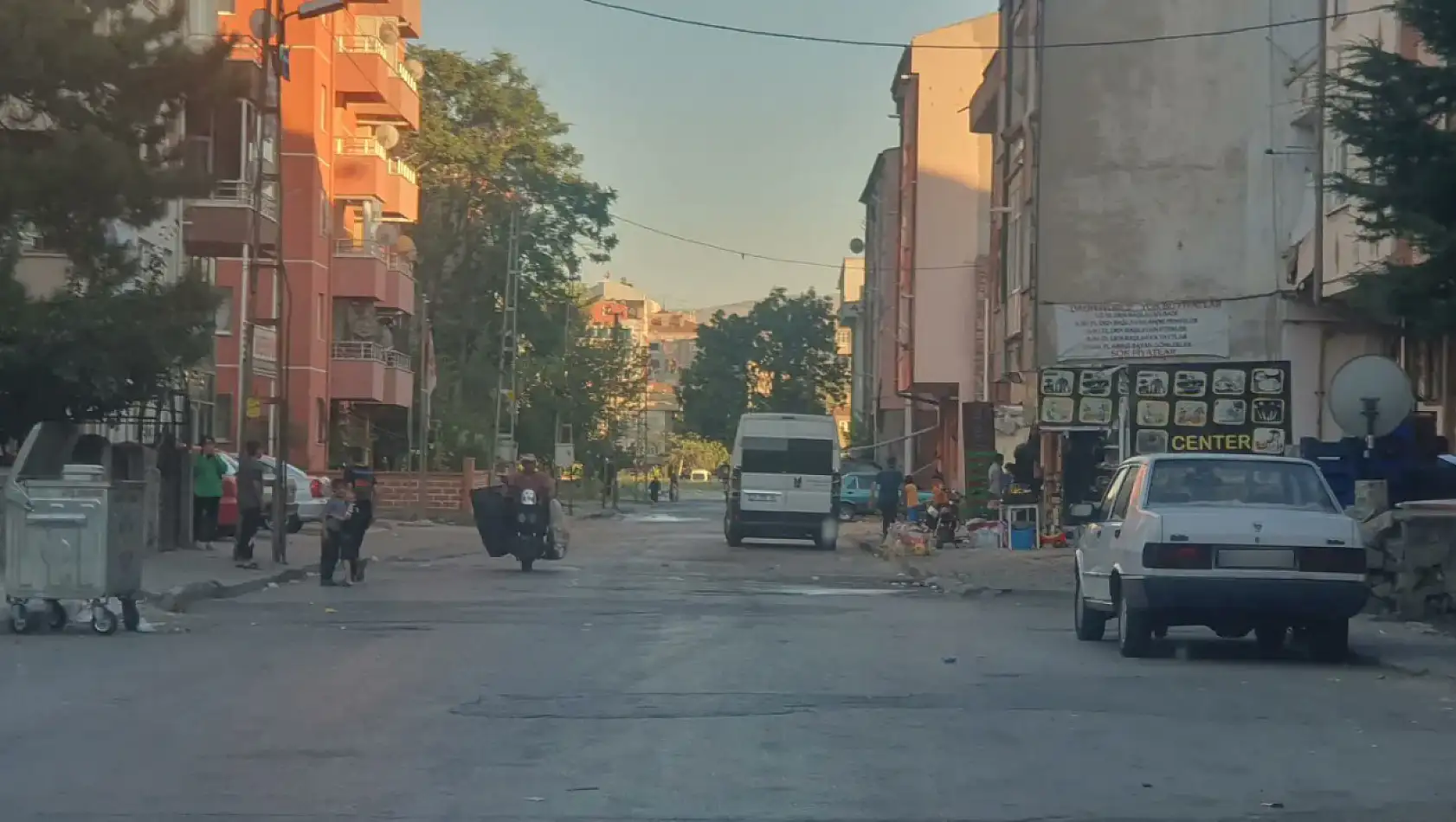 Bu fotoğraf Kayseri'nin merkezinden! İşte şaşırtan görüntüler...