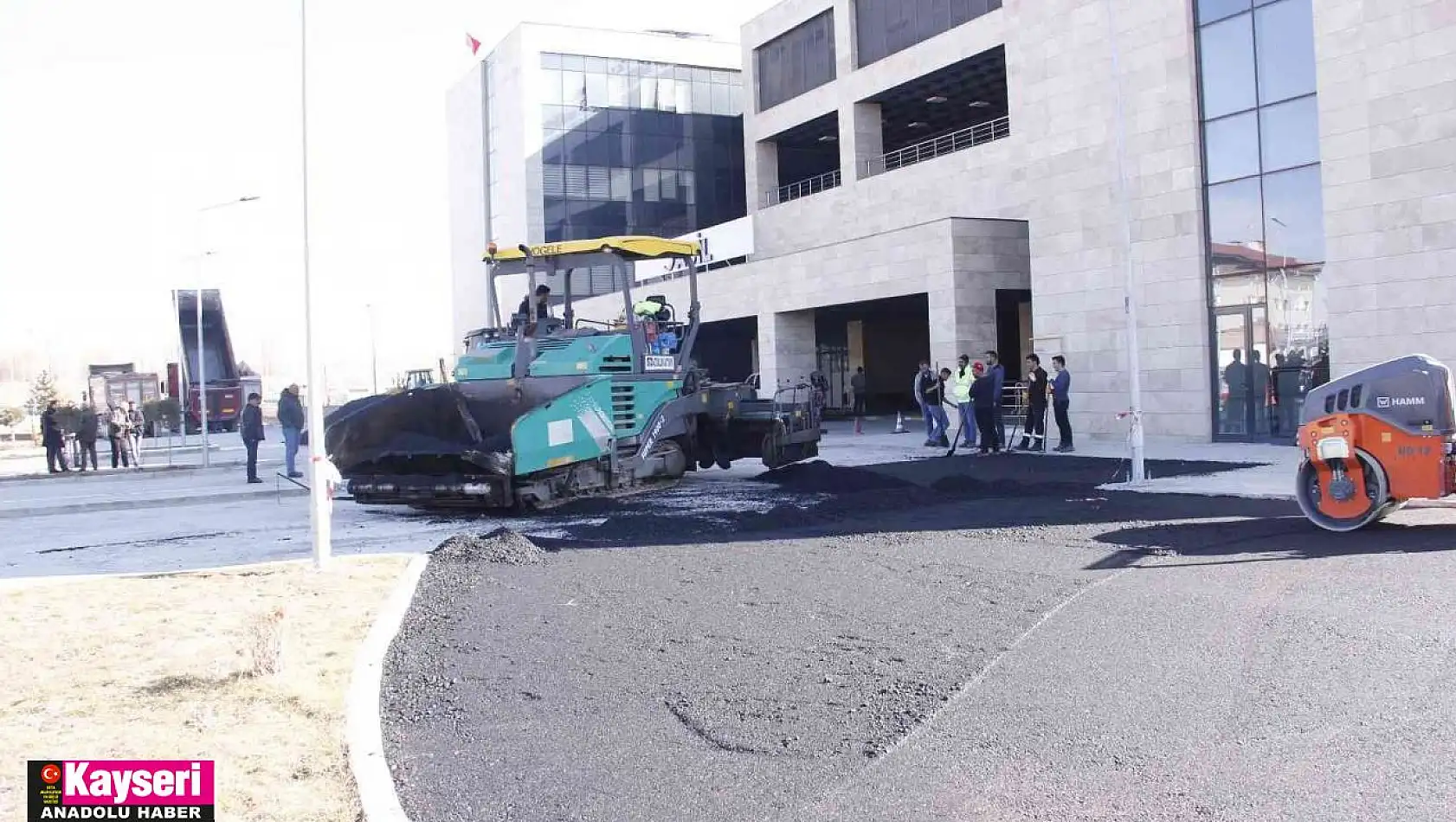 Bünyan'da asfalt çalışmaları devam ediyor