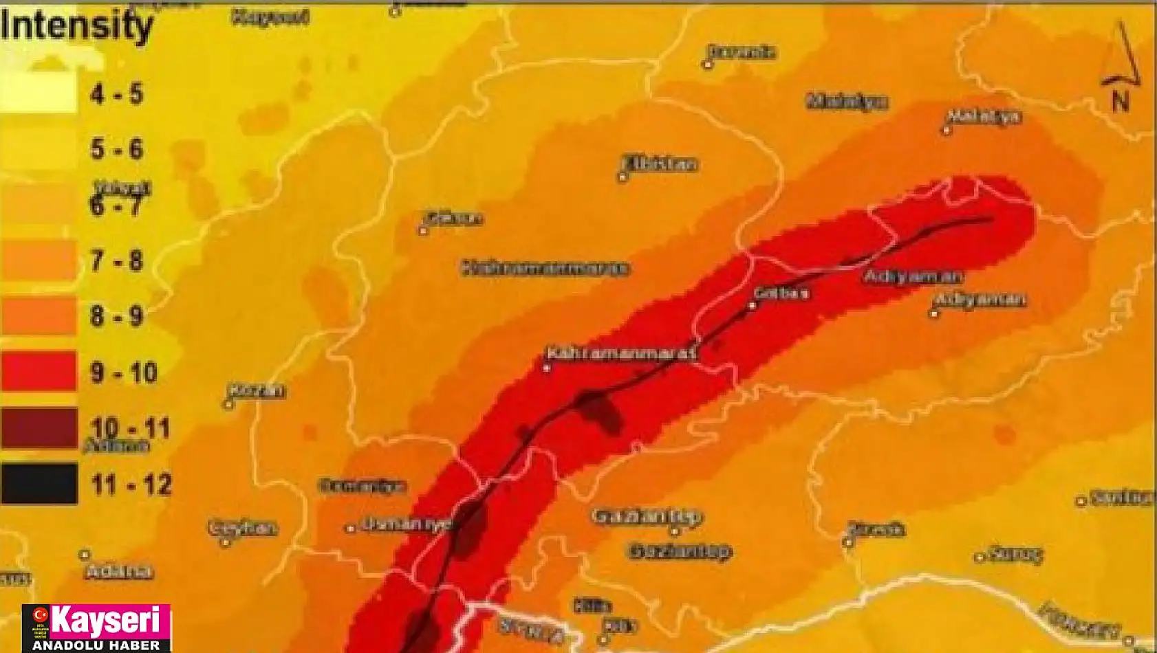 Büyük depremi Kayseri hangi oranda hissetti?