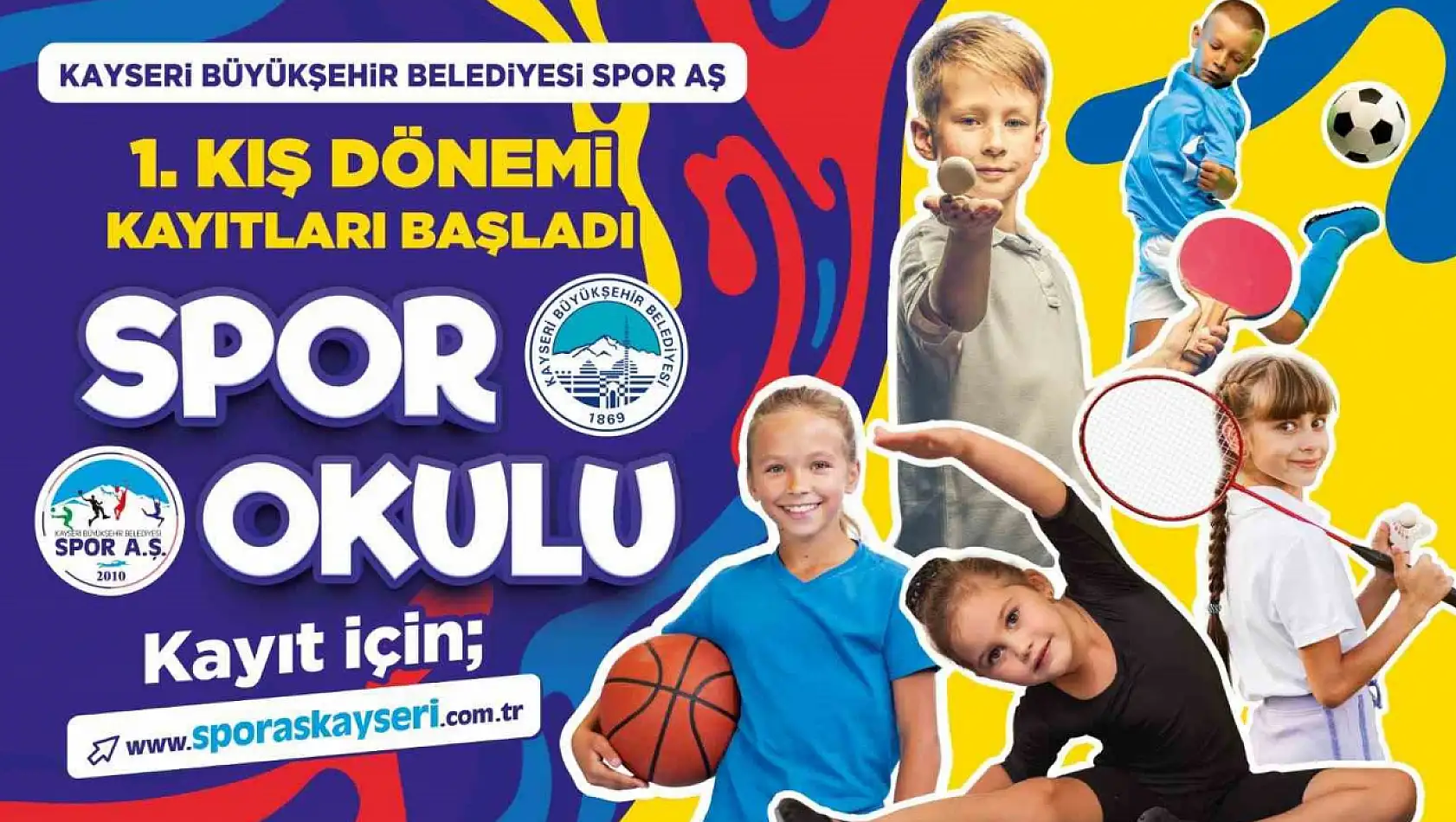 Spor Okulları kayıtları başladı