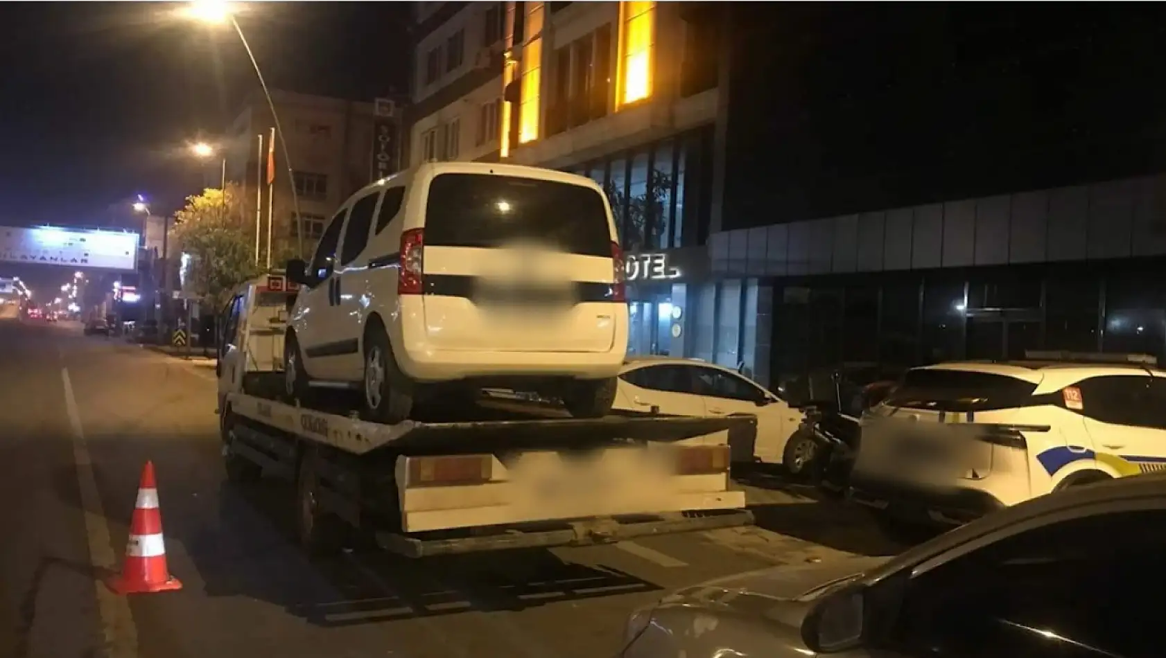 Drift yaptı, binlerce lira ceza yedi!