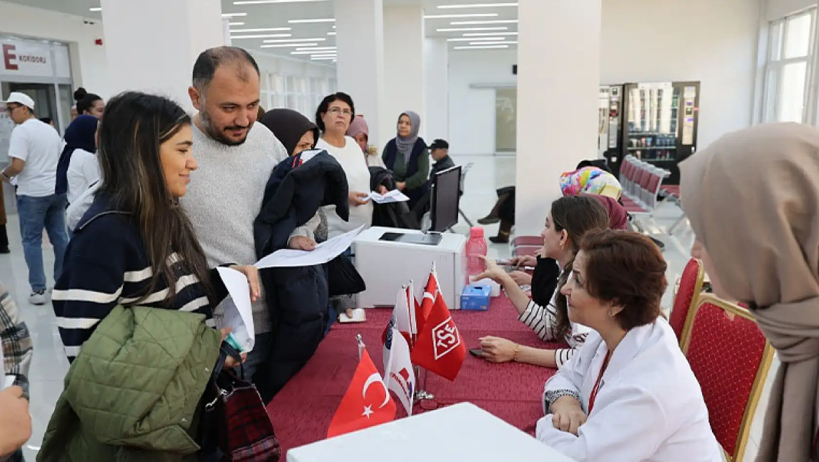 Erciyes Üniversitesi'nde anlamlı etkinlik!