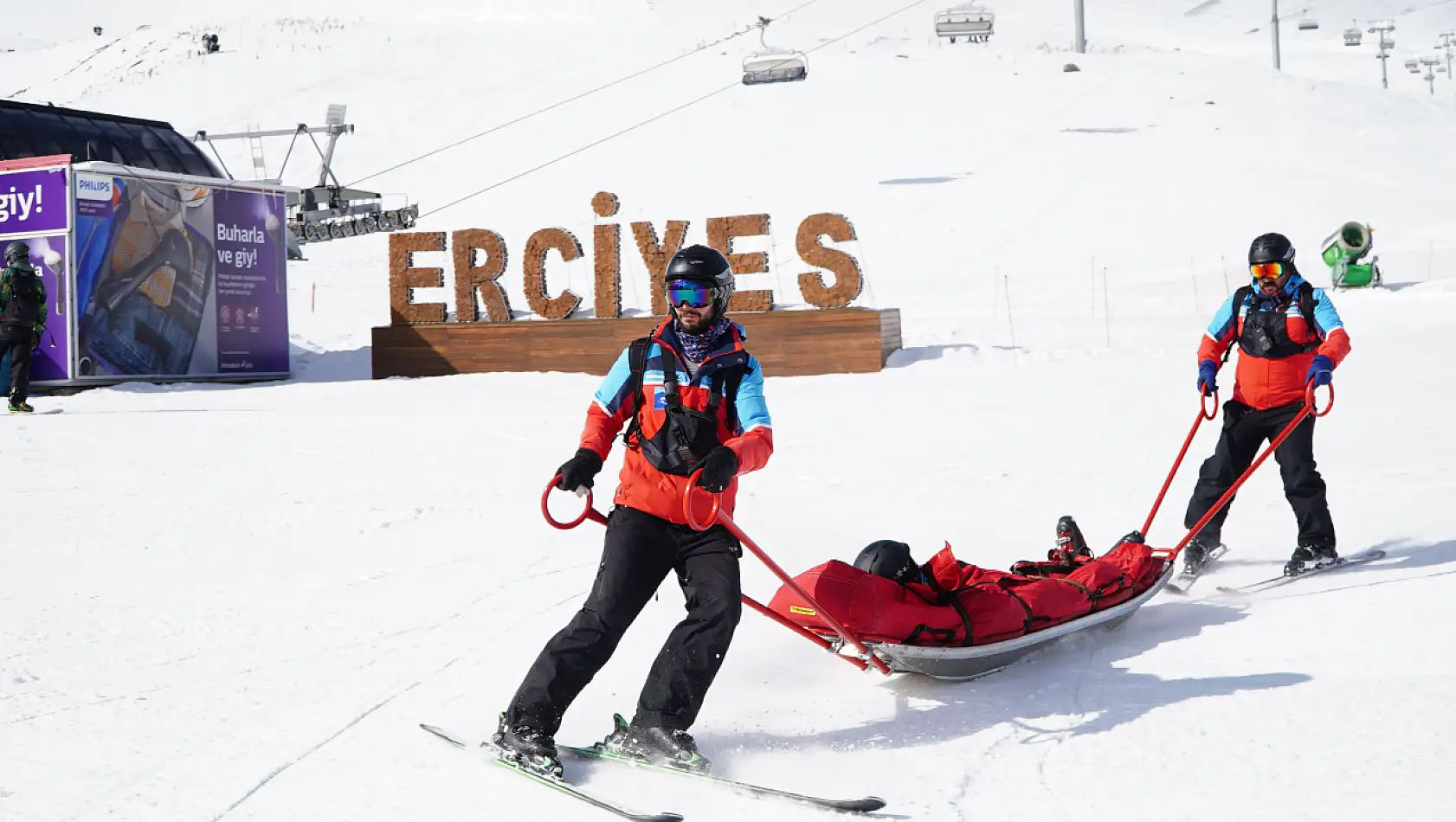 Erciyes yine bir ilke imza attı!