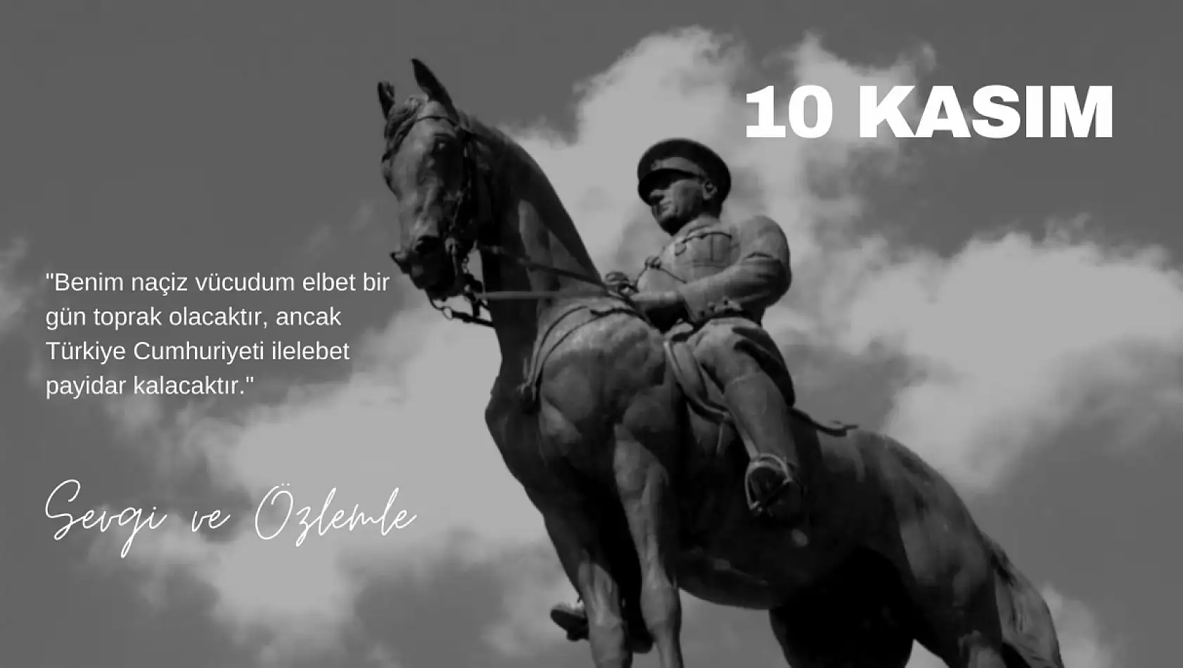 10 Kasım Atatürk'ü anma mesajları...