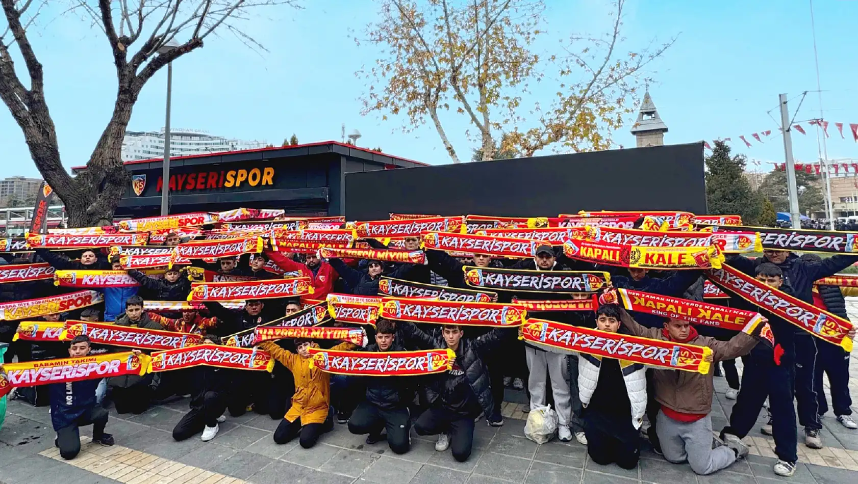 Atkılar alındı, mesaj verildi! Kayserispor taraftarı kenetlendi