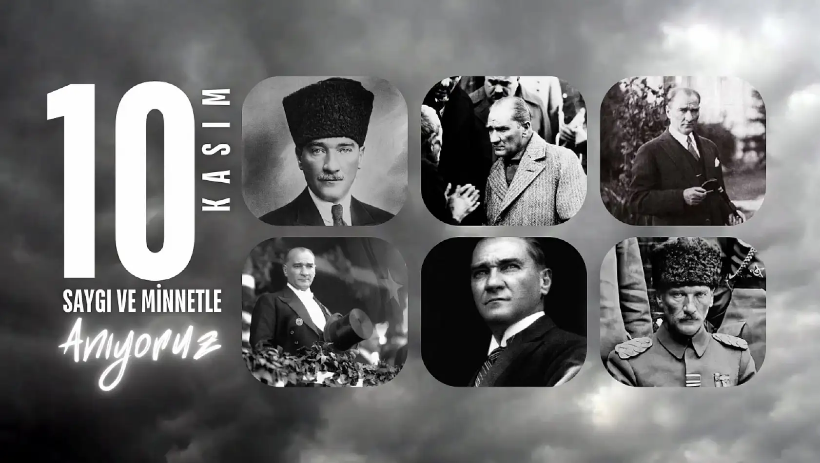 10 Kasım Atatürk'ü anma mesajları...
