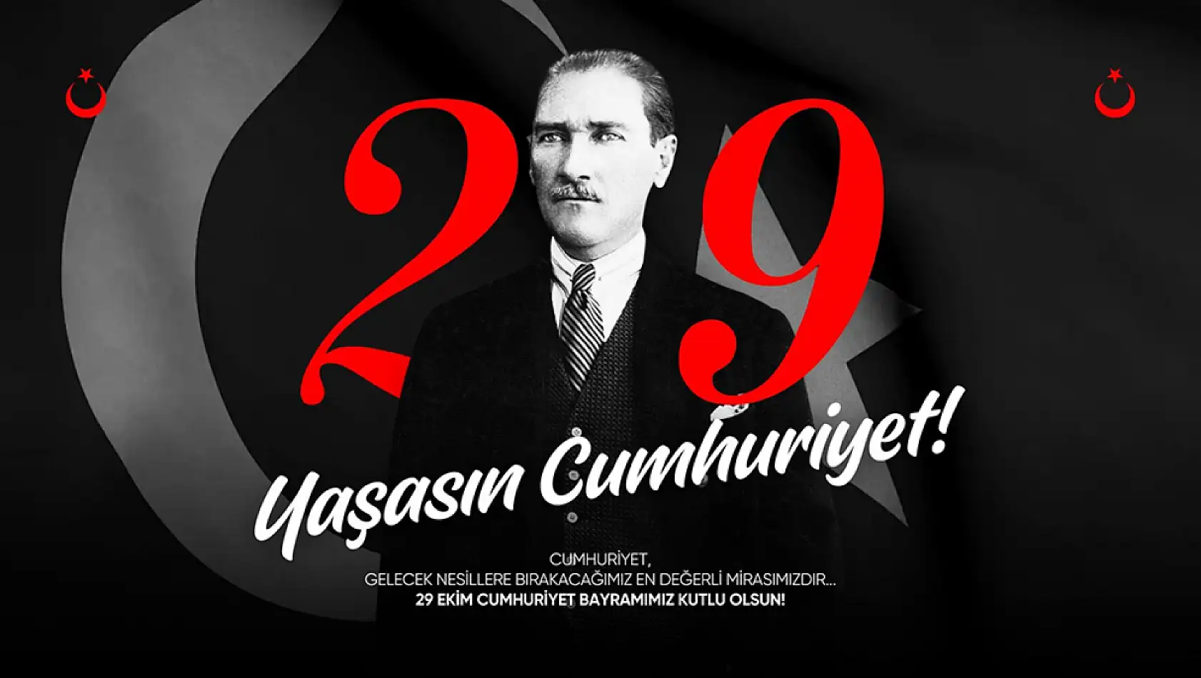 En güzel resimli Cumhuriyet Bayramı mesajları
