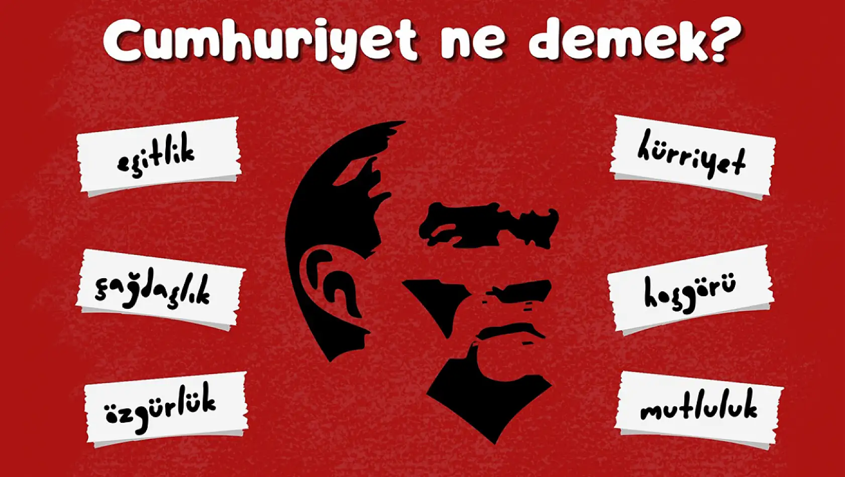 En güzel resimli Cumhuriyet Bayramı mesajları