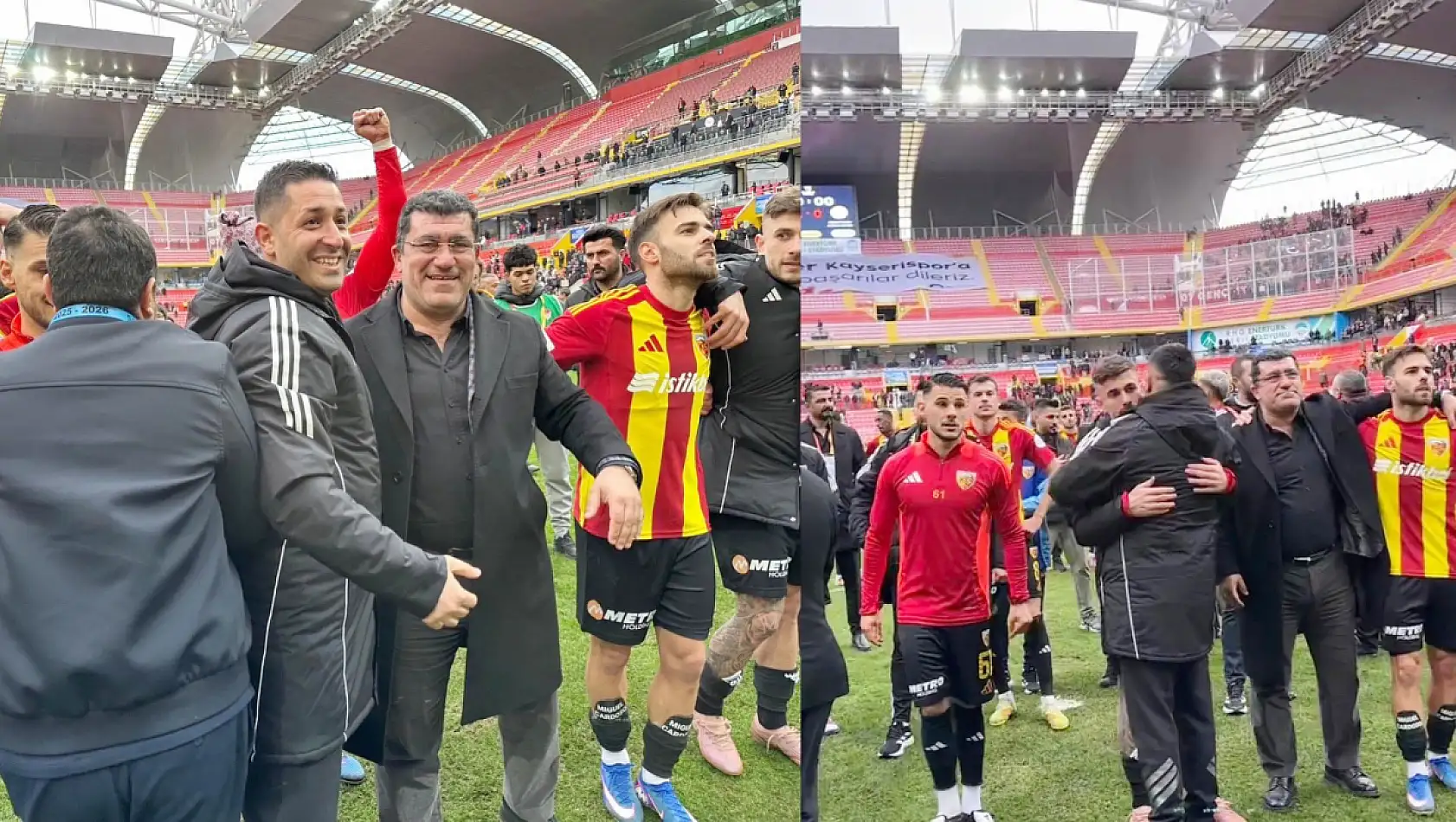 Baki Ersoy'un mesajı sonrası Kayserispor maçında dikkat çeken tablo