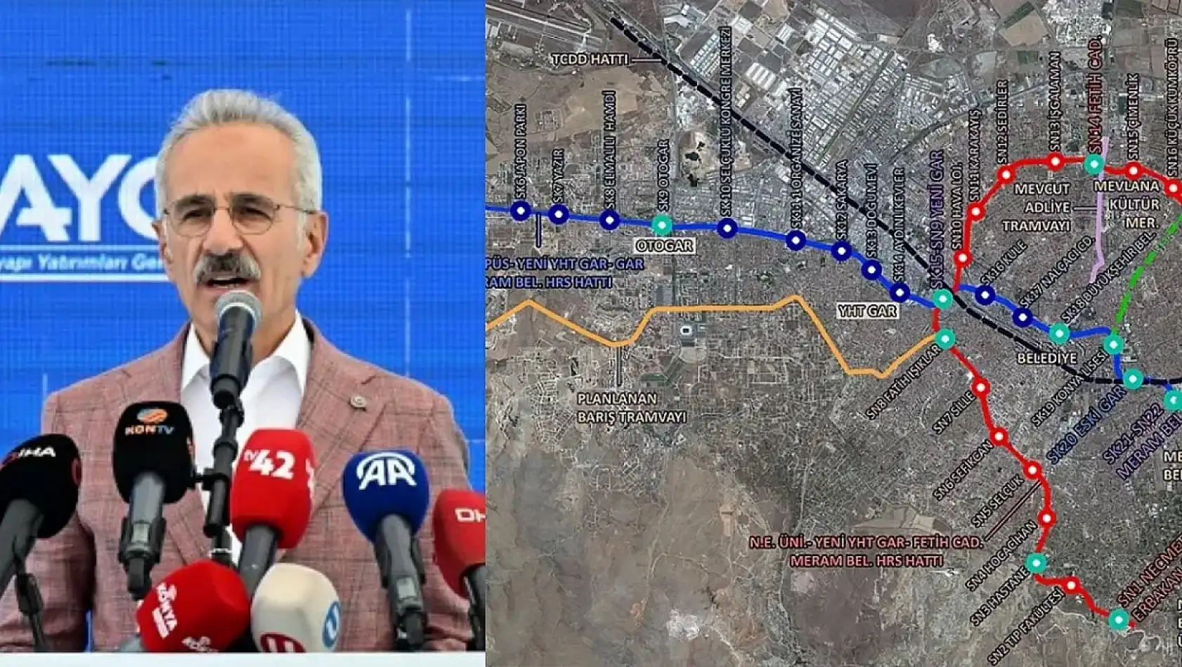 Kayseri kısa kısa: Asker yemeği, Kayseri Park, Metro, Amerika yatırım, Kayserispor...