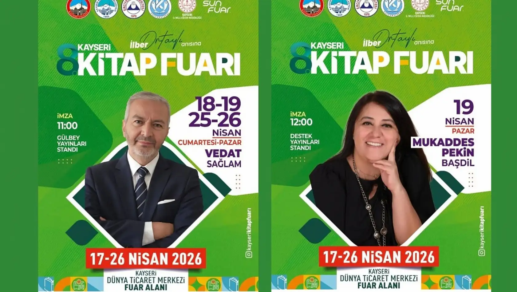 Kayseri'de aynı gün iki farklı dünya… Kitap Fuarı'nda dikkat çeken ayrım!