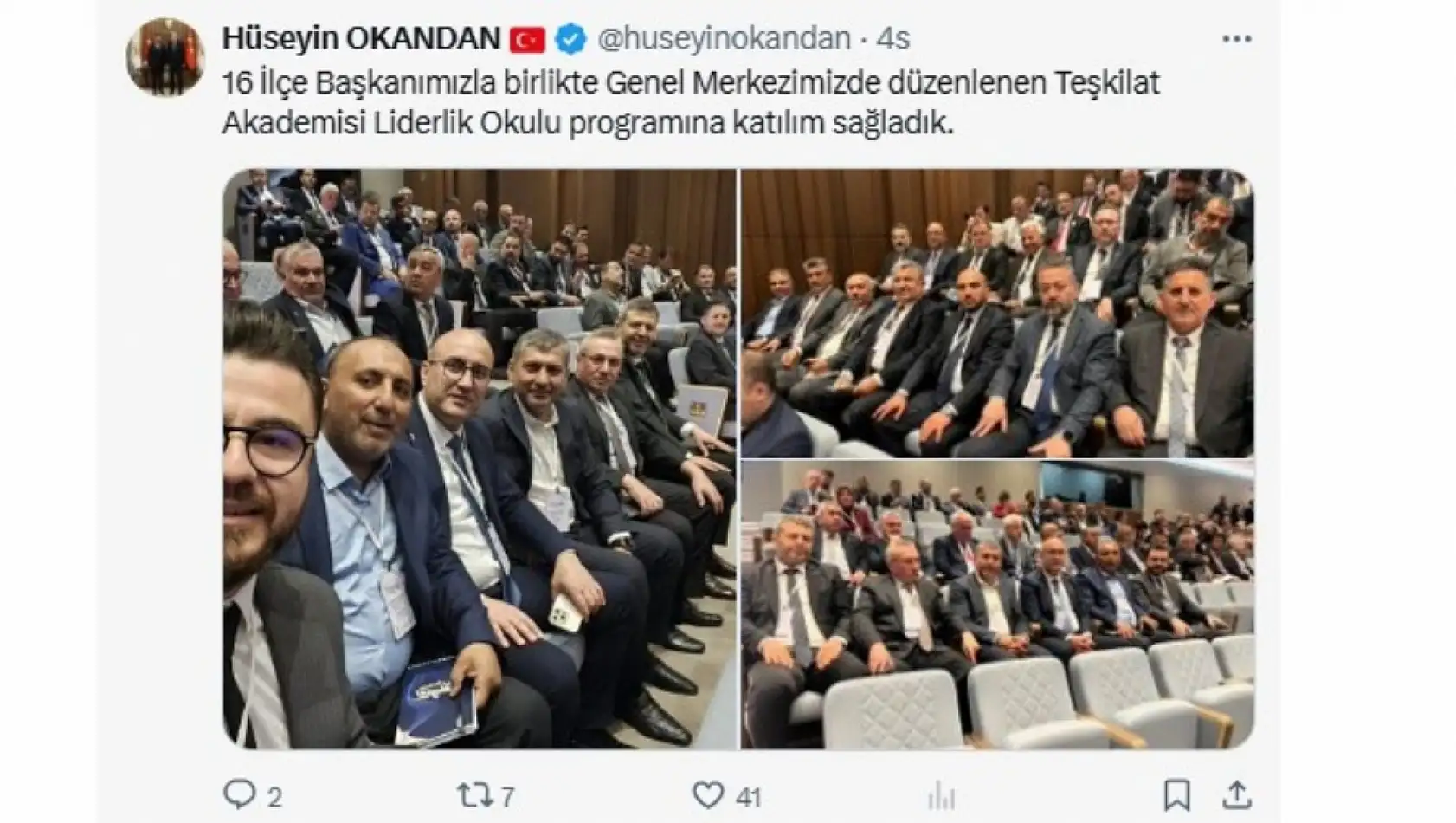 Kayseri'de 13 Mayıs Salı günü sosyal medya hesaplarında neler paylaşıldı?