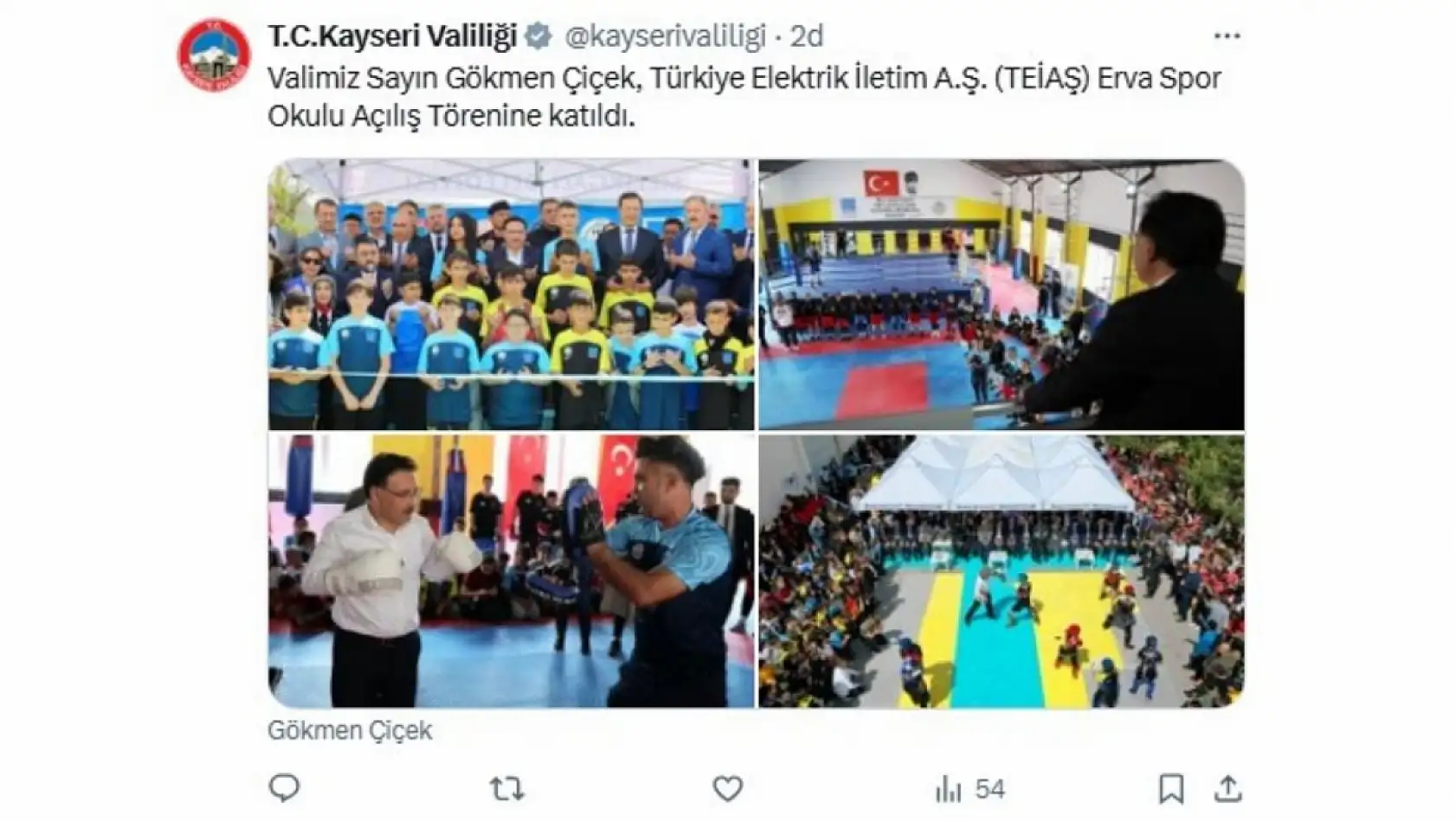 Kayseri'de 13 Mayıs Salı günü sosyal medya hesaplarında neler paylaşıldı?