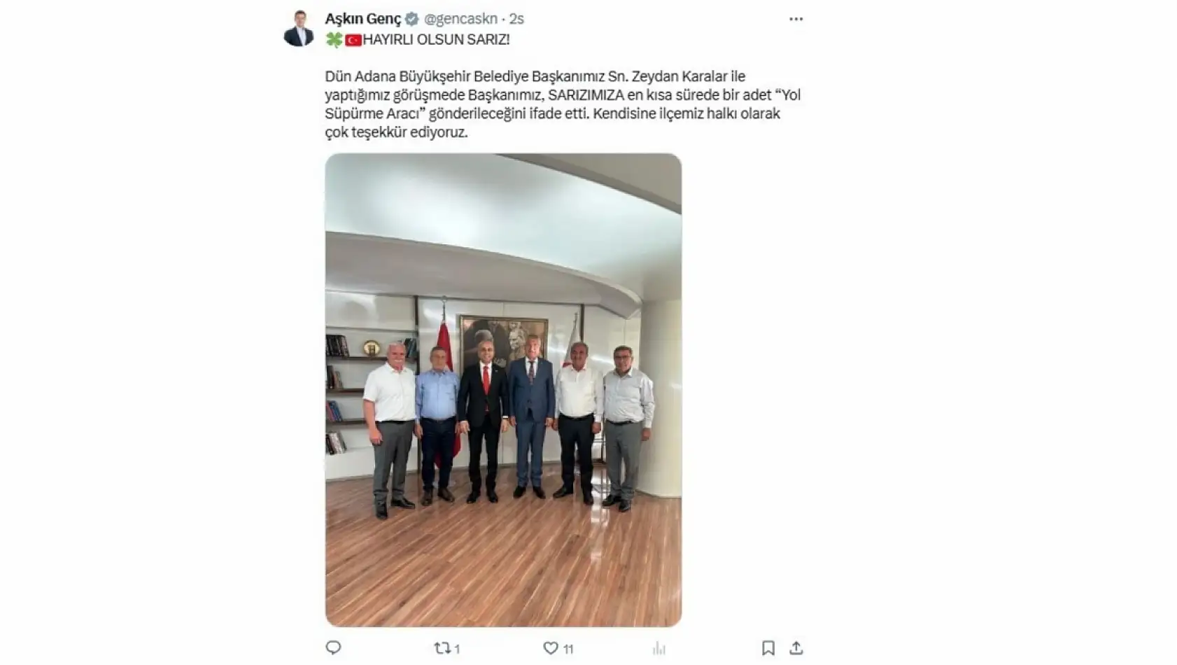 Kayseri'de 28 Mayıs Çarşamba günü sosyal medya hesaplarında neler paylaşıldı?