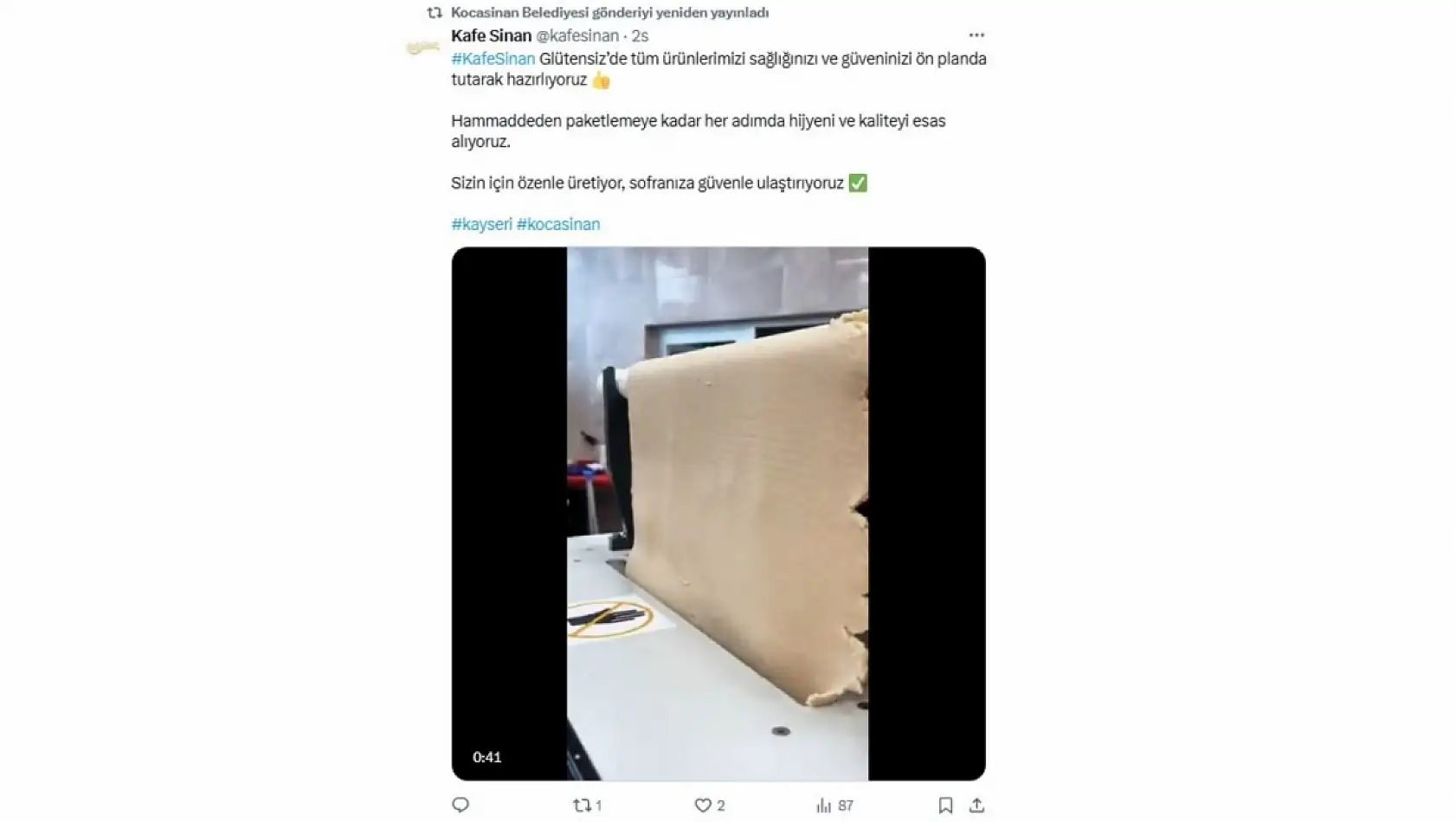 Kayseri'de 28 Mayıs Çarşamba günü sosyal medya hesaplarında neler paylaşıldı?