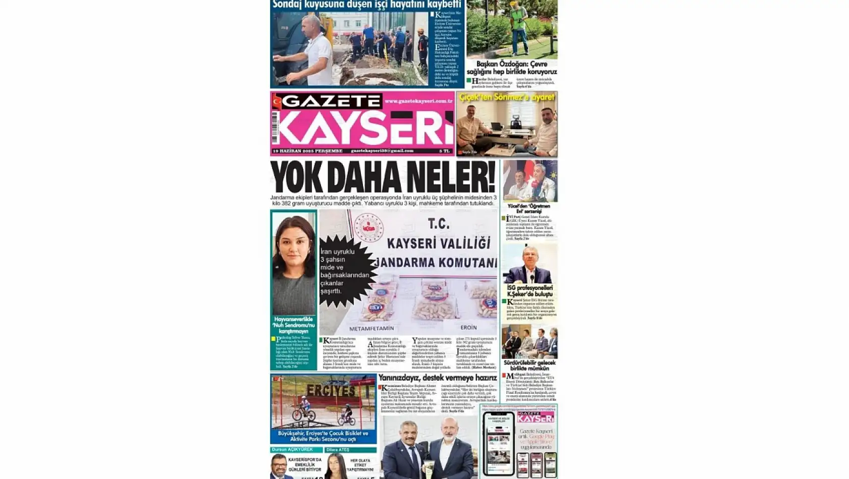 Kayseri gazeteleri bugün hangi haberi gündem belirledi – İşte öne çıkan manşetler!